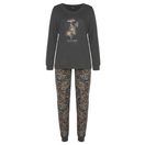 Vivance Dreams Pyjama (4 tlg., 2 Stück) mit Frontdruck