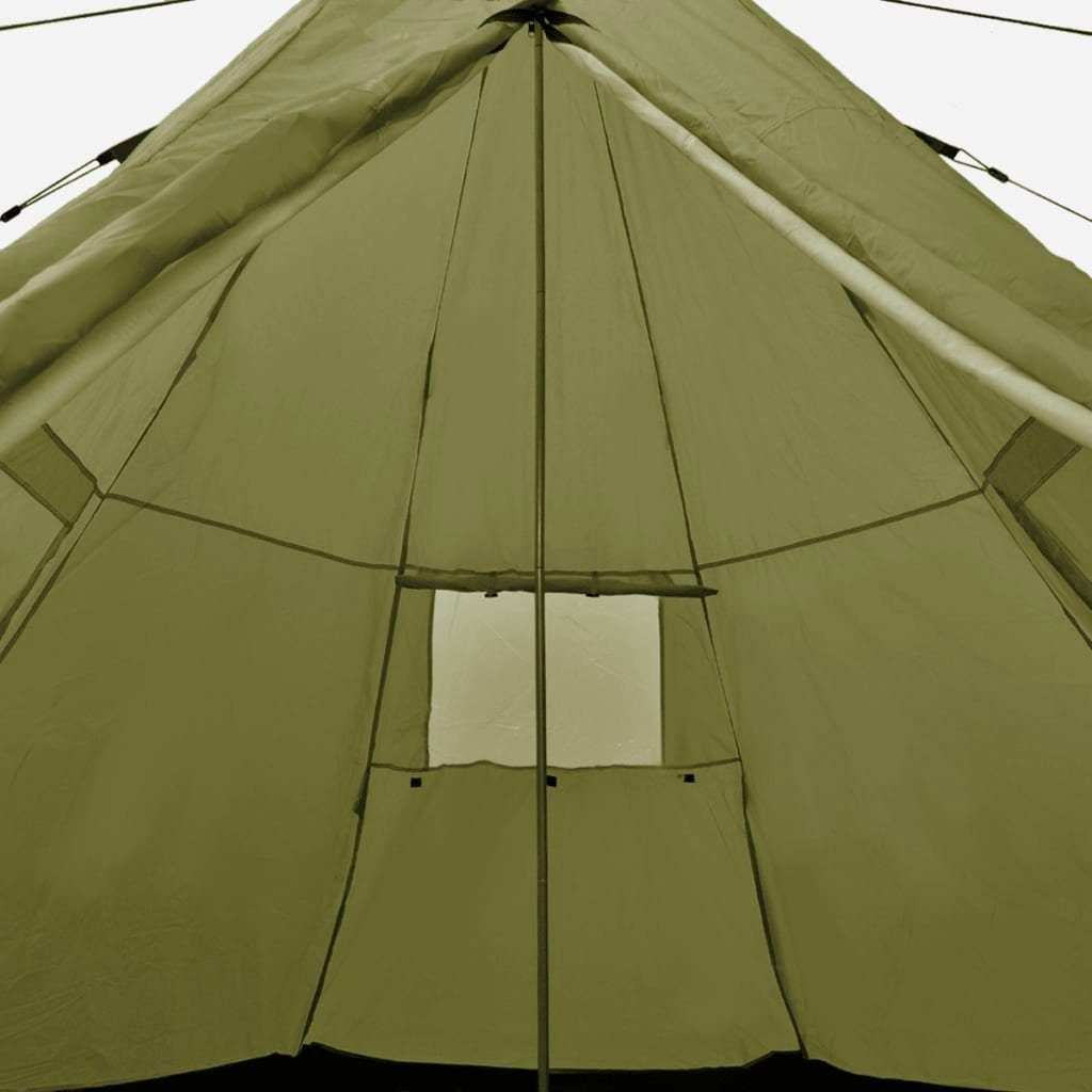 290x270x225 Campingzelt DOTMALL grün 4 für Personen,Gr. cm, Tipi-Zelt PE-Boden