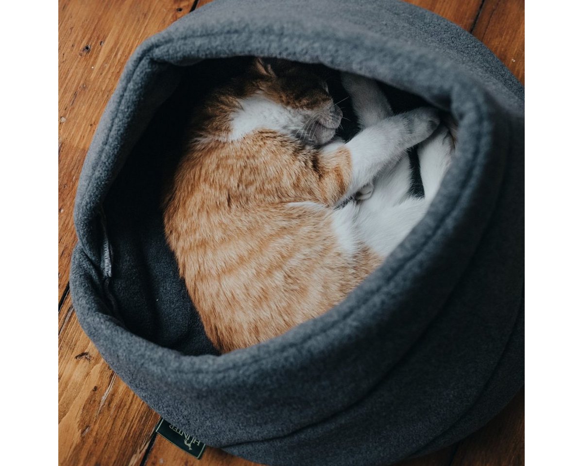 Thumbnail - Hunter Tierbedarf Tierhöhle Katzen- und Hundebett Samara anthrazit