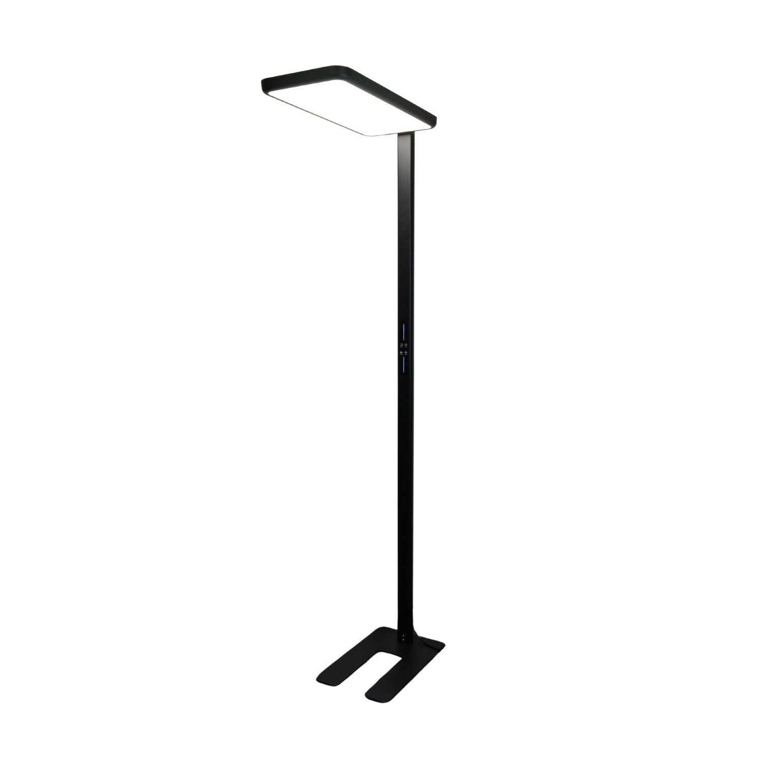 LUXULA LED Stehlampe Bürostehleuchte, dimmbar, Up & Down 2x50W, UGR98 günstig online kaufen