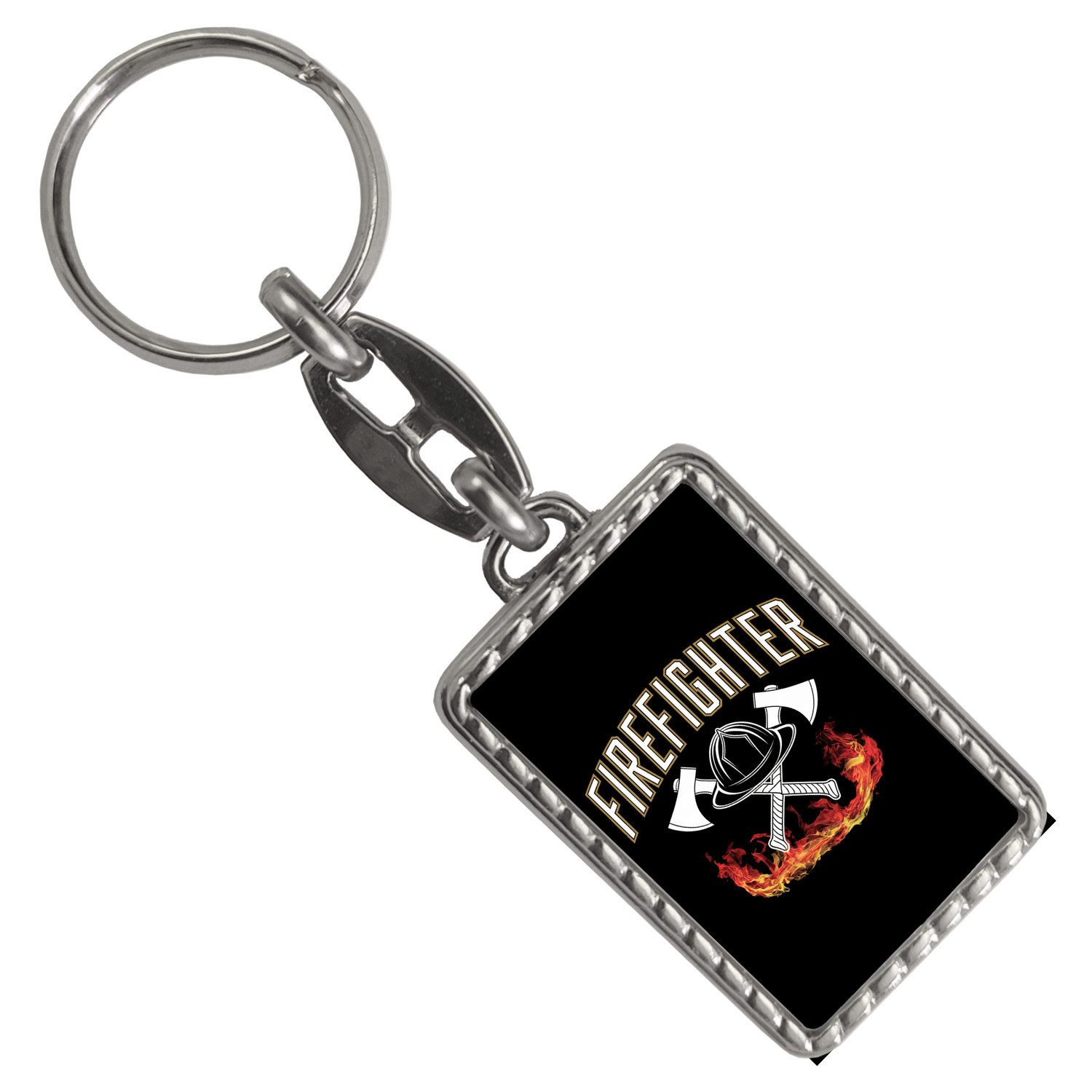 speecheese Schlüsselanhänger Feuerwehrhelm FIREFIGHTER Schlüsselanhänger mi günstig online kaufen