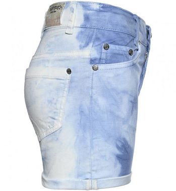 BLUE EFFECT Jeansshorts Jeans-Shorts Batik-Optik