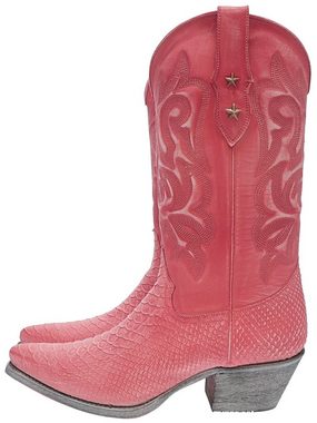 Mayura Boots ALABAMA Rot Cowboystiefel Rahmengenähte Damen Westernstiefel