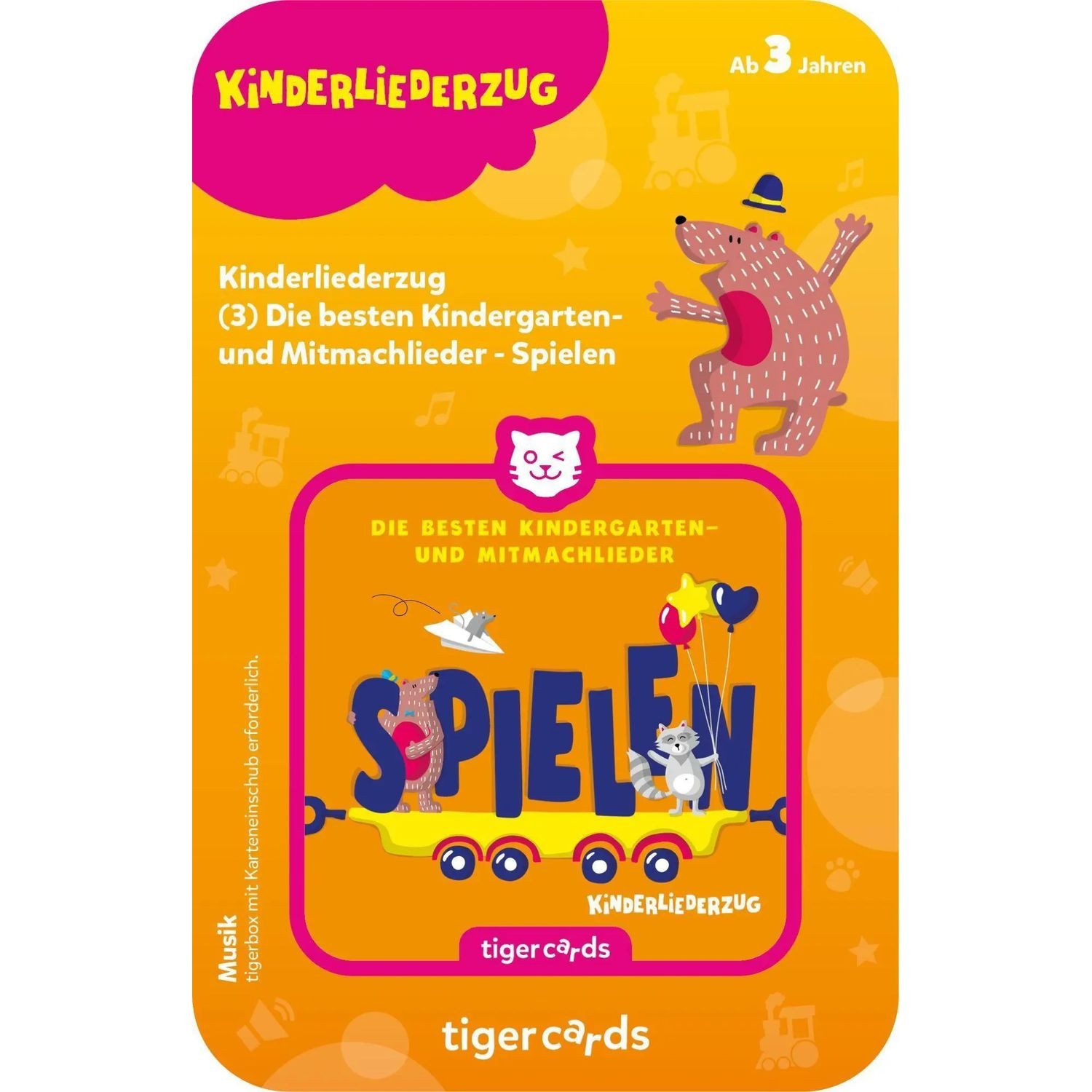 Tiger Media Deutschland GmbH Hörspiel tigercard - Kinderliederzug - Folge 3: Die besten...