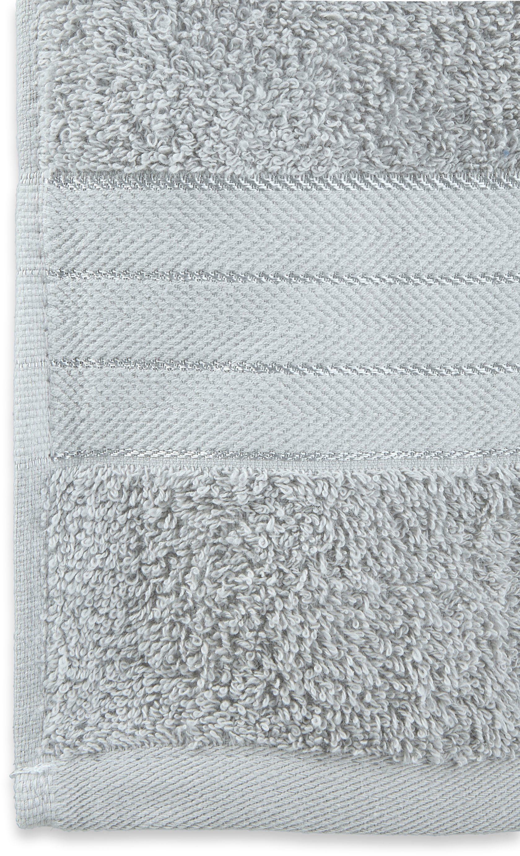 Emotion Badetücher Uni, Frottee (2-St), Baumwolle,Walkfrottee, Bordüre, 500 GSM, Einfarbig, ohne Aufhängung