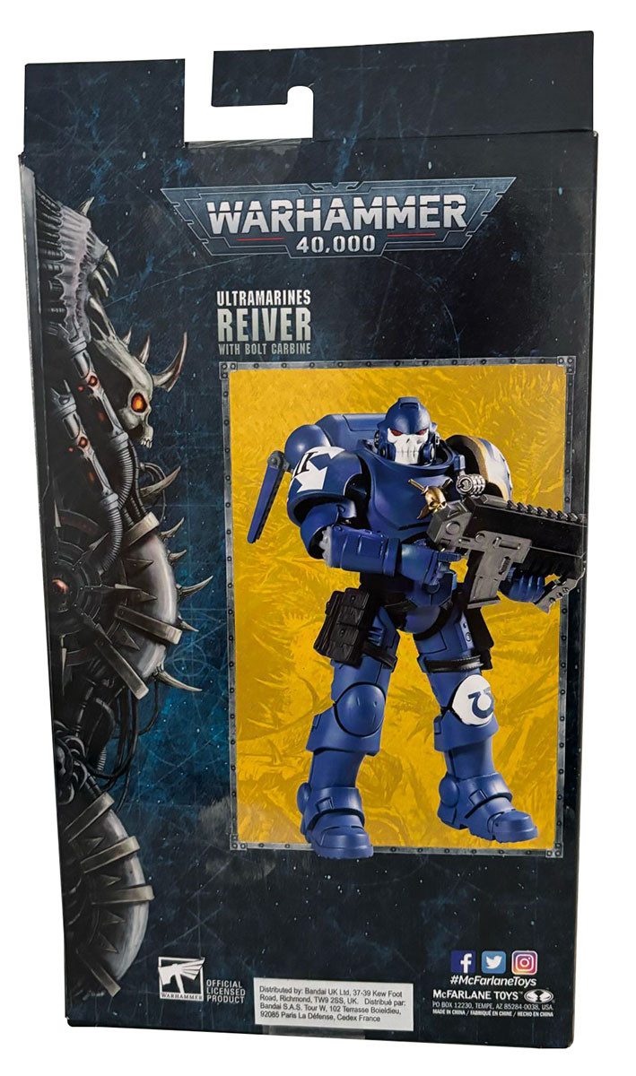 McFarlane Toys Actionfigur Warhammer 40000 Ultramarines Reiver With Bolt Carbine 18 cm, beweglich