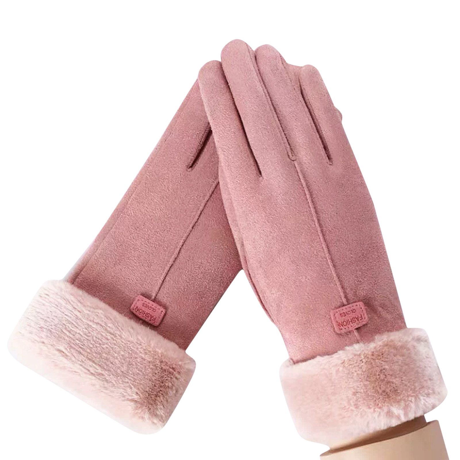 REDOM Fleecehandschuhe Damenhandschuhe Touchscreen Warme Handschuhe (Thermo günstig online kaufen