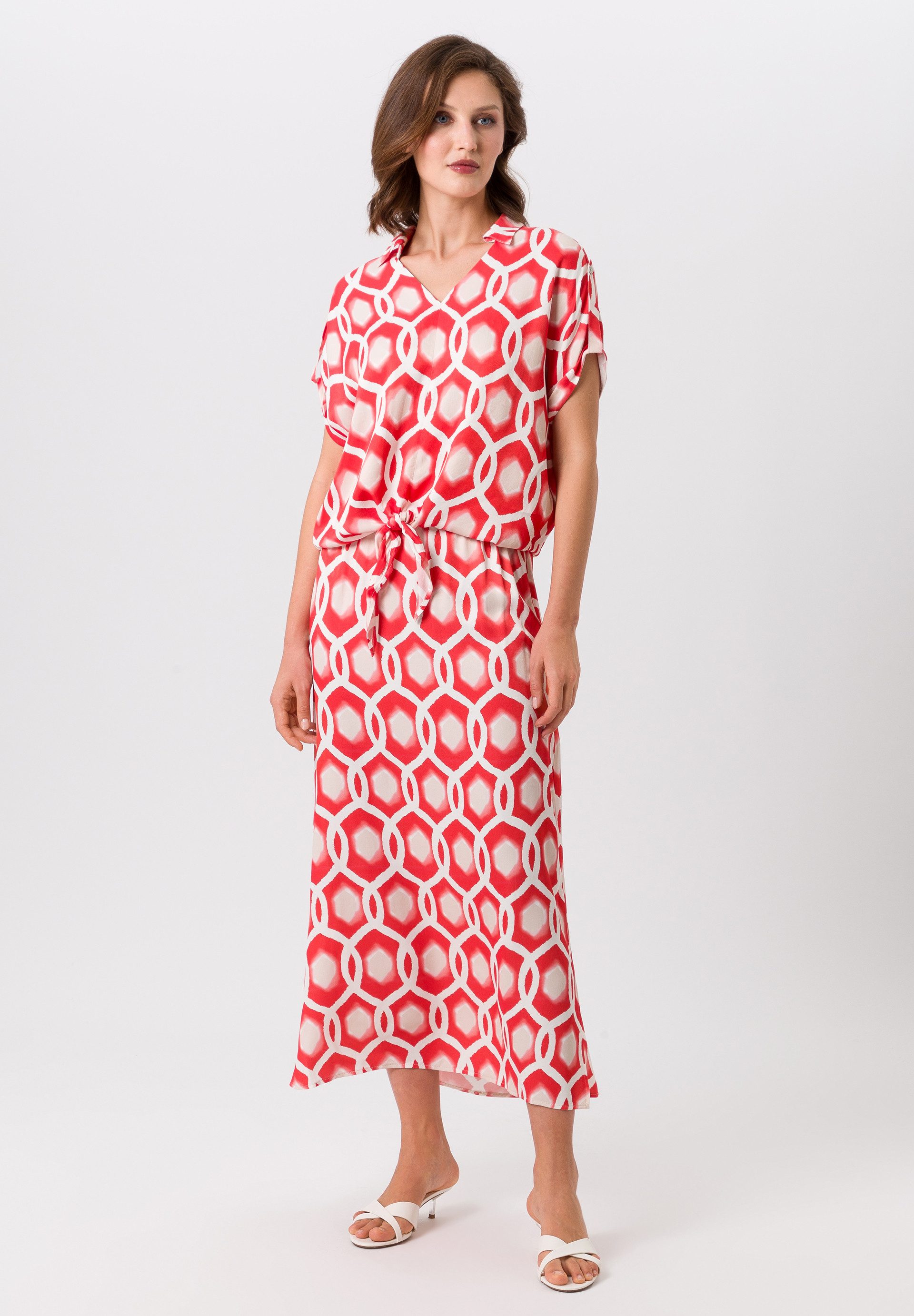 TUZZI Klassische Bluse mit Bindeband