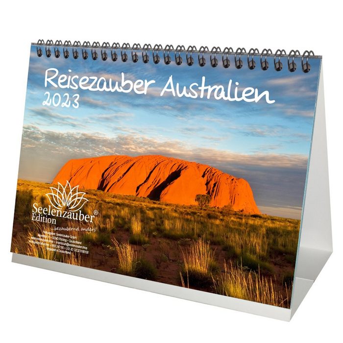 Seelenzauber Tischkalender Reisezauber Australien DIN A5 Tischkalender für 2023 Australien Stadt