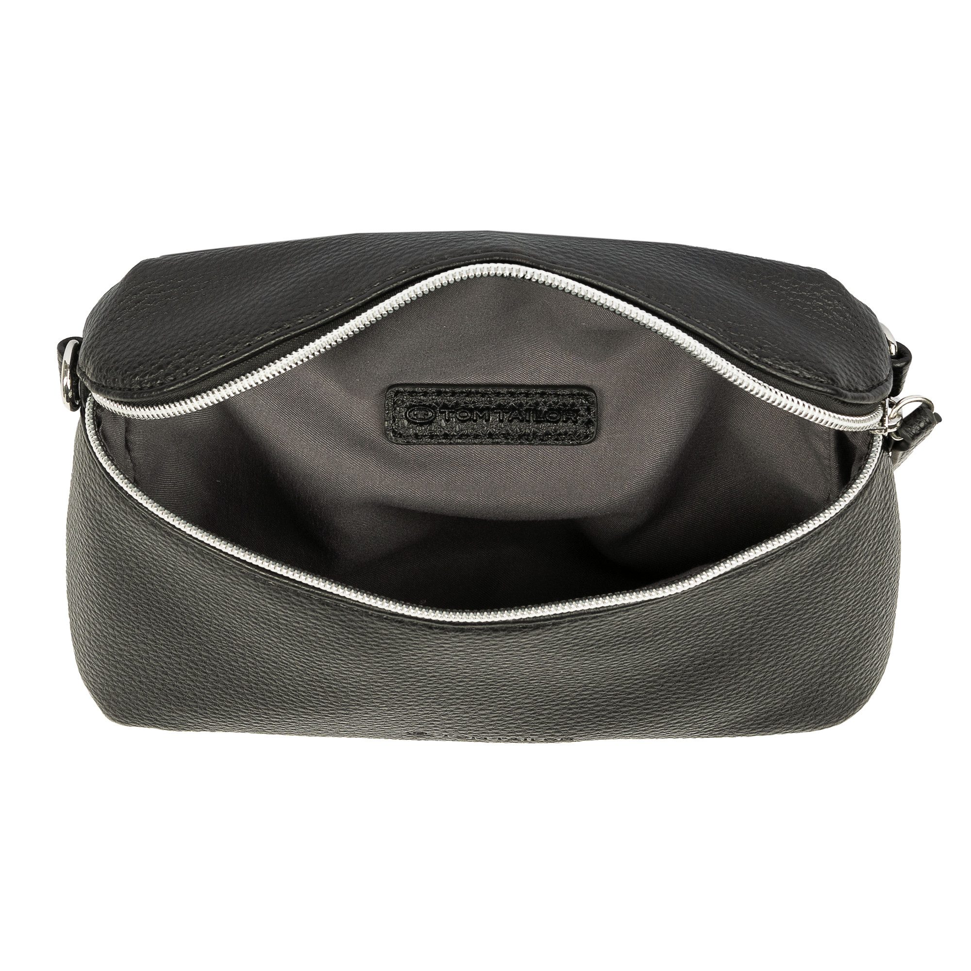 TOM TAILOR Bauchtasche Orla, aus weich genarbtem Kunstleder mit perfekt passendem Gurt