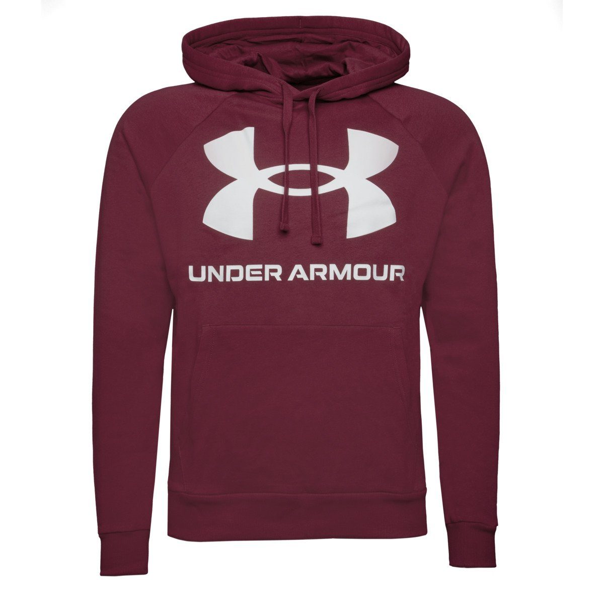 Under Armour® Kapuzenpullover Rival Fleece Big Logo Herren rot | Sweatshirts