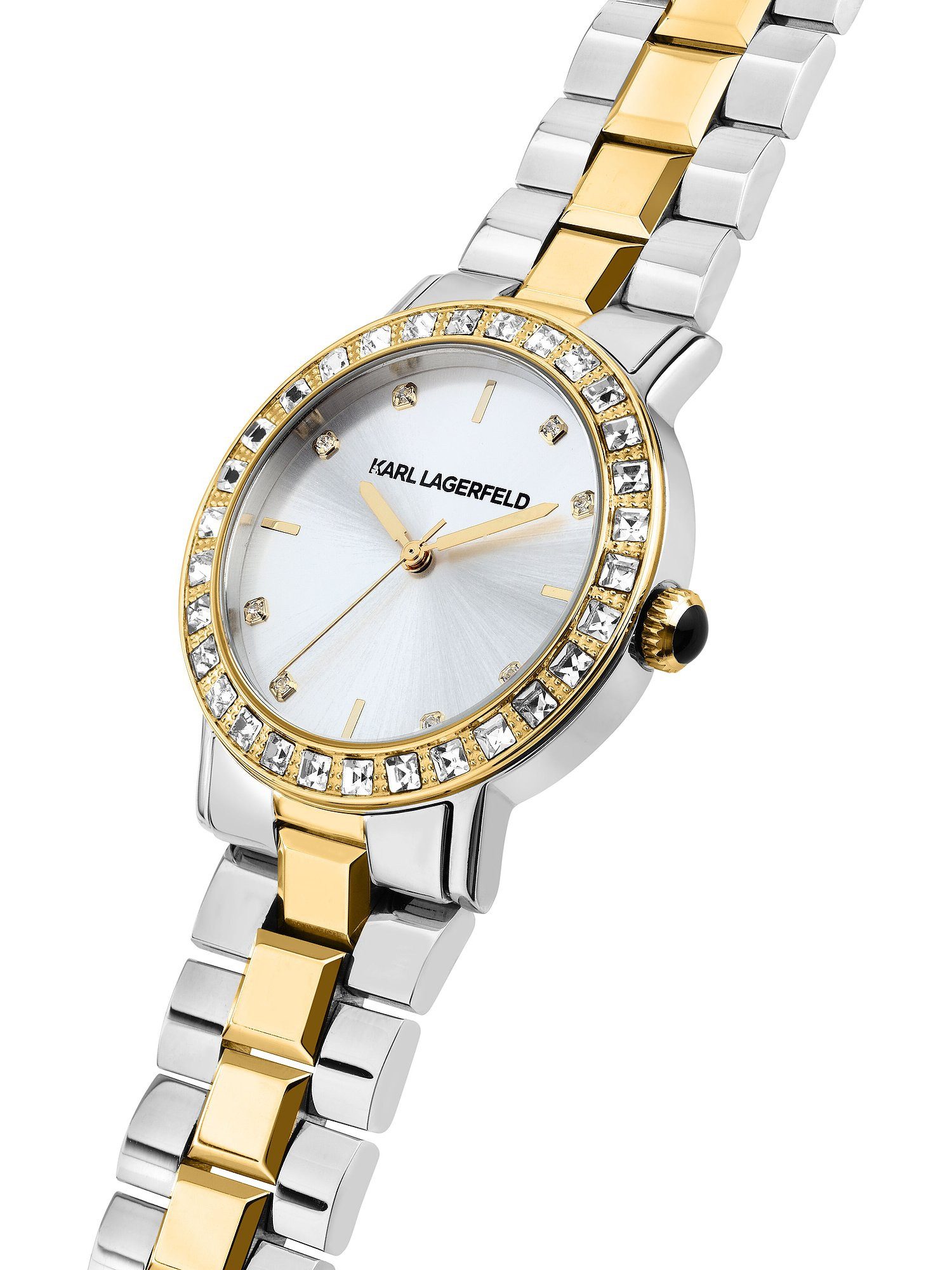 KARL LAGERFELD Quarzuhr Karl Lagerfeld Damen-Uhren Analog Quarz