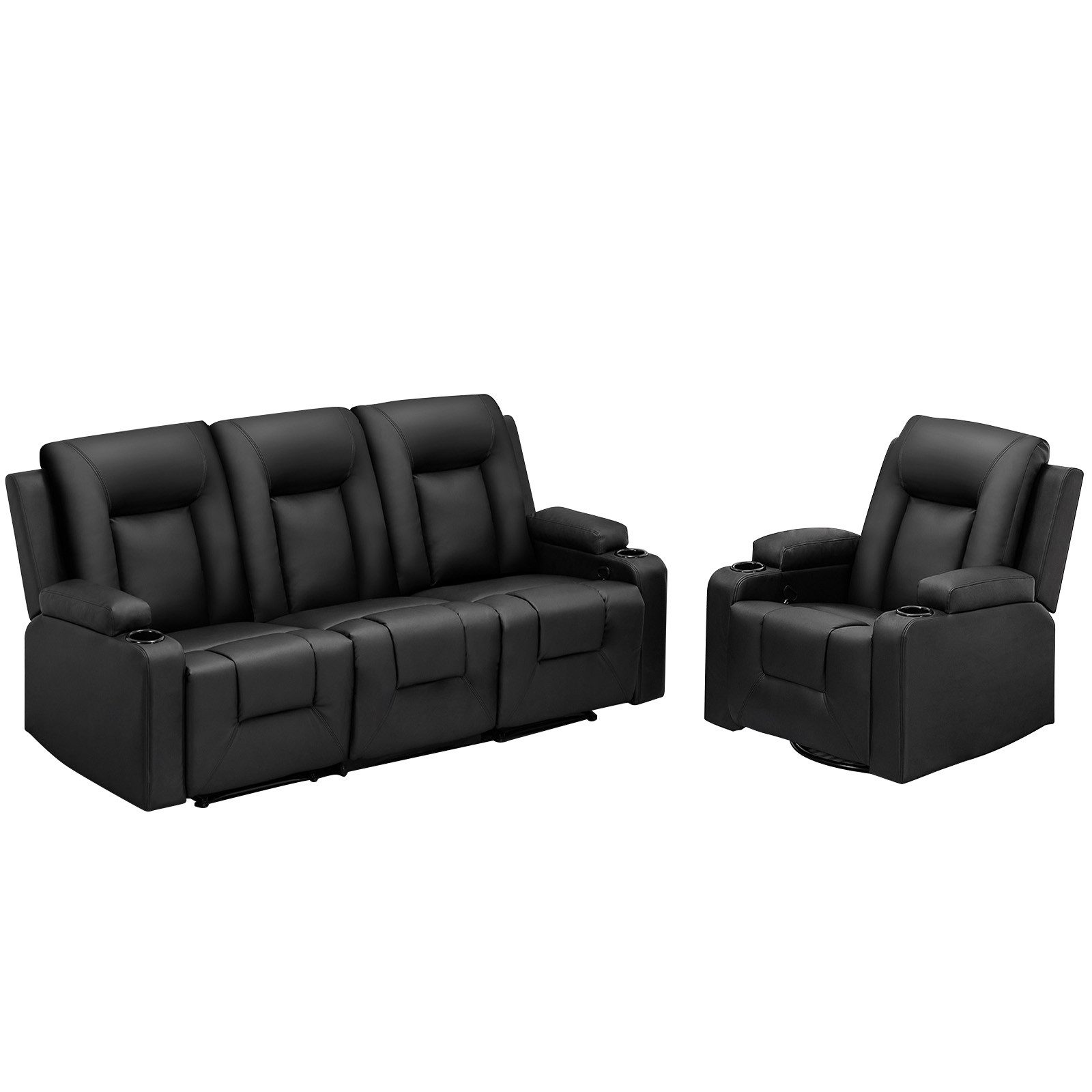 COMHOMA Sofa Relaxsessel Fernsehsessel mit Liegefunktion, Dicke Rückenlehne günstig online kaufen