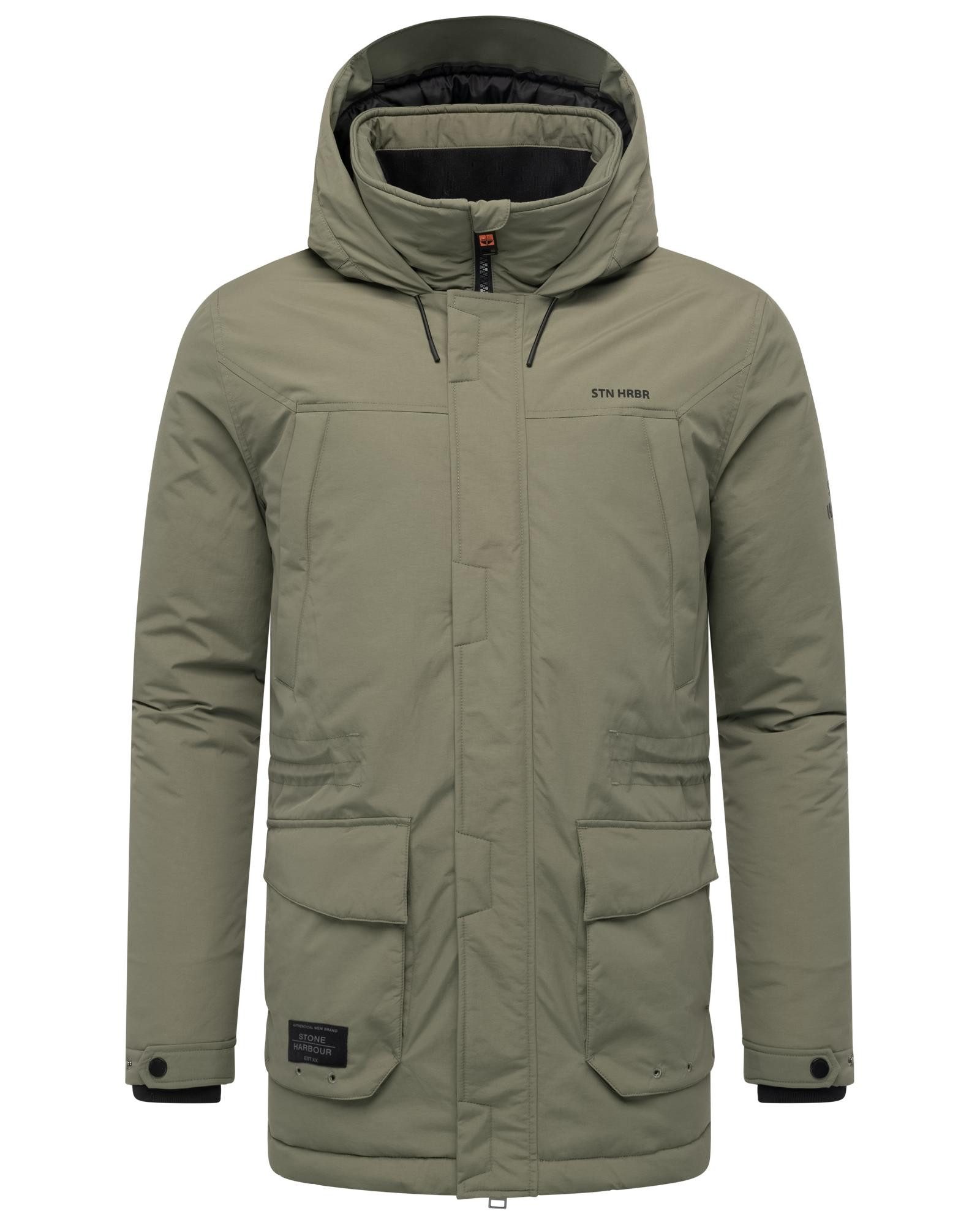 Stone Harbour Winterjacke Wadiim XX Warm gefütterte Outdoorjacke mit Kapuze