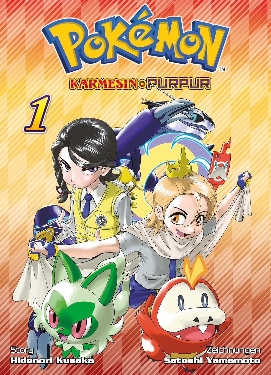 PANINI VERLAG Tagebuch Pokémon Karmesin und Purpur 01: Die Manga-Adaption von Nintendo