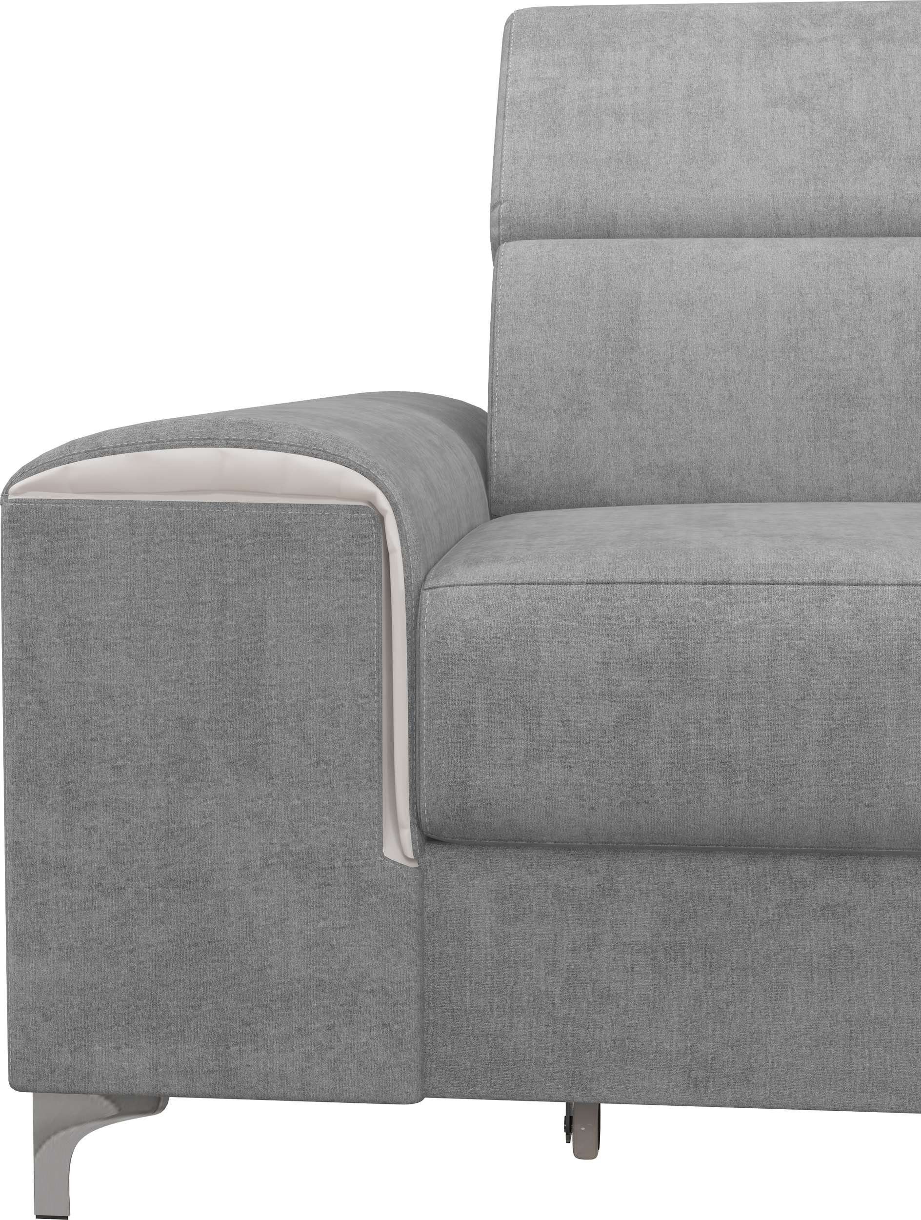 Stylefy Ecksofa oder frei links Modern Sitzkomfort, Caio, Eckcouch, mane rechts und Bettfunktion, mit bestellbar, im stellbar, Bettkasten Design Raum L-Form
