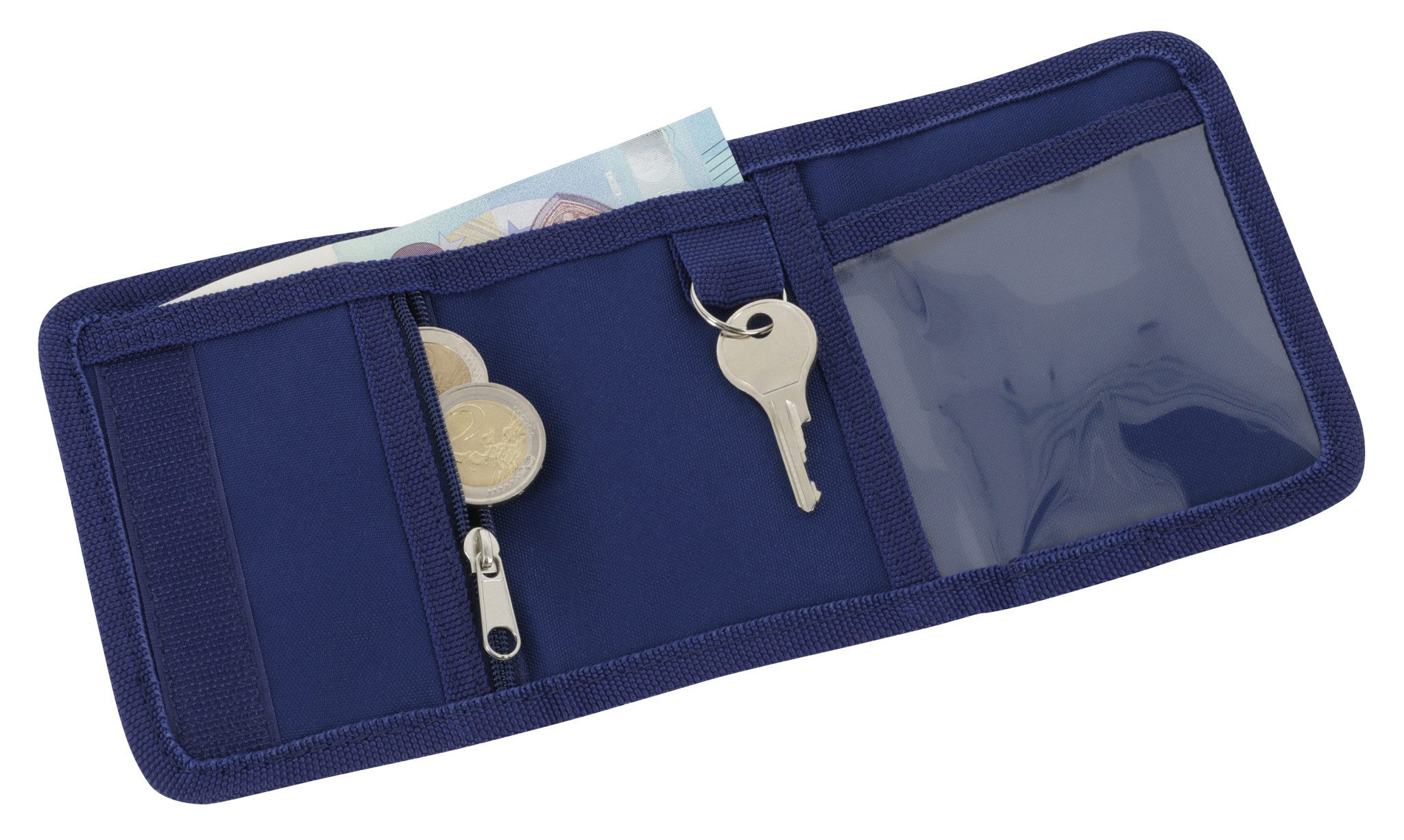 Herlitz Brustbeutel Herlitz Geldbörse / Geldbeutel / Farbe: blau