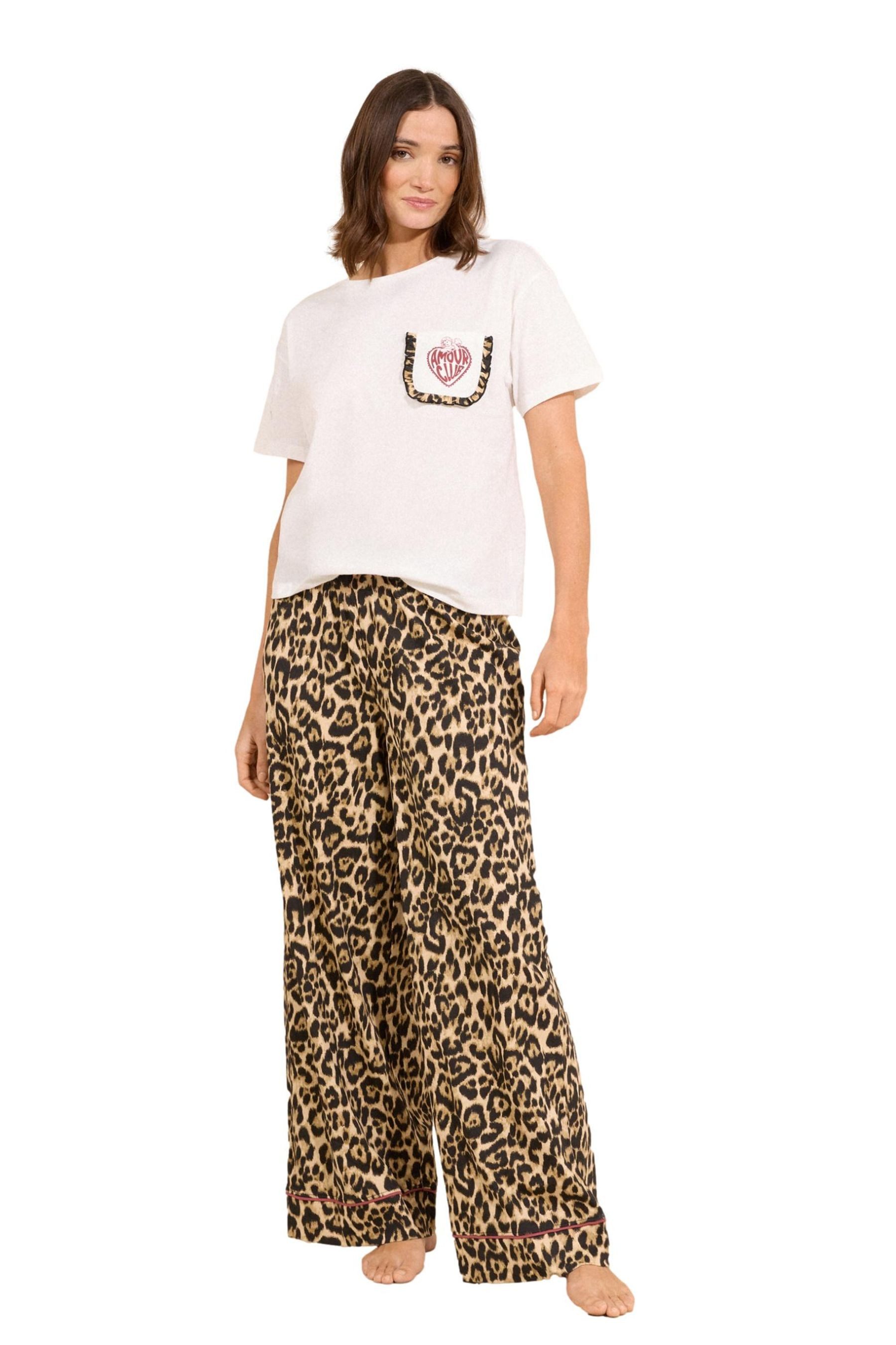 Pyjama Friends Like These Kurzarm-Schlafanzug, Regular