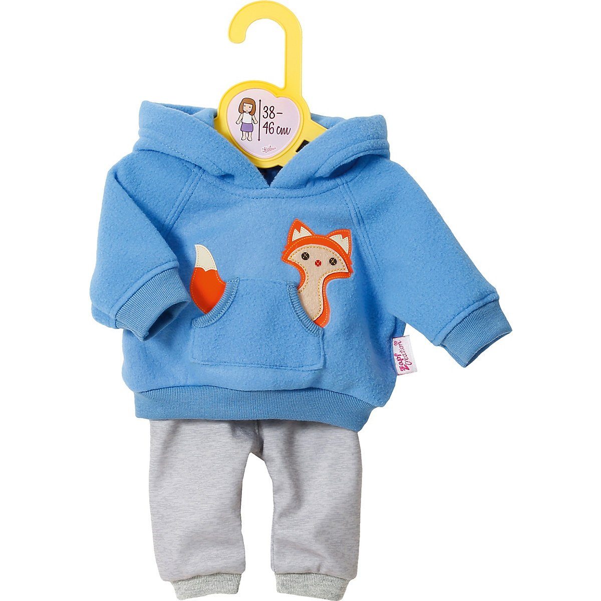 Zapf Creation® Puppenkleidung »Dolly Moda Sport-Outfit Pink Eichhörnchen  34-38 cm« online kaufen | OTTO