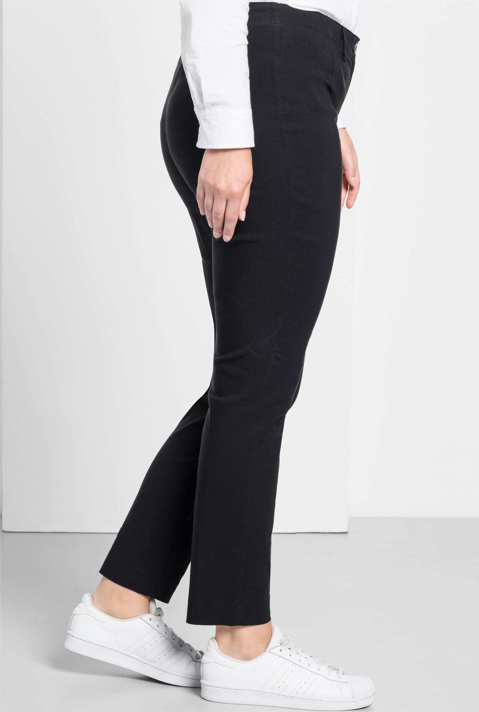 Sheego Jerseyhose Stretch-Hose knitterarm und pflegeleicht