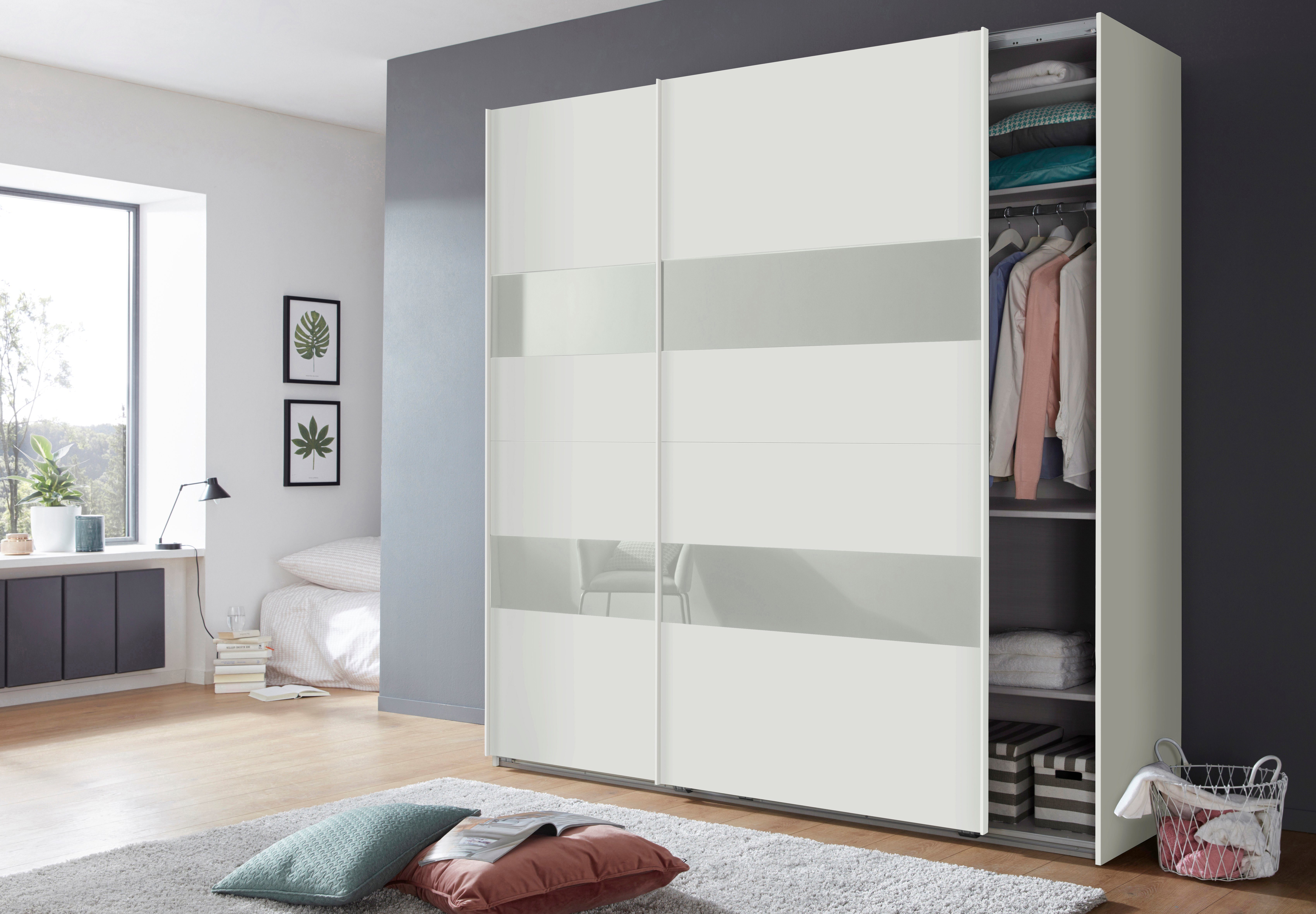Wimex Schwebetürenschrank "Altona", mit Glaselementen und zusätzlichen Einl günstig online kaufen