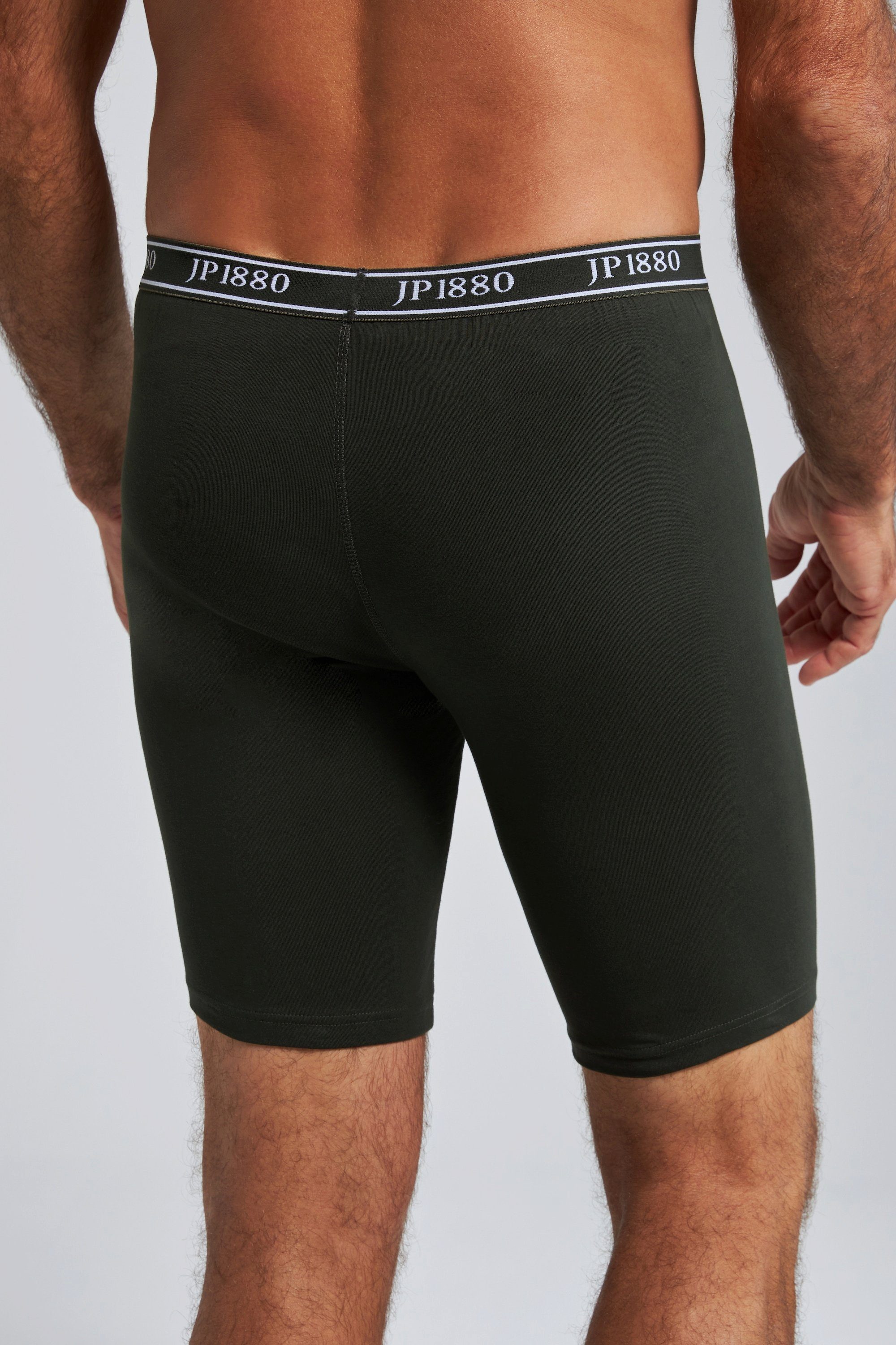 JP1880 Boxershorts Longpants FLEXNAMIC® farngrün Unterhose Komfortbund JP1880