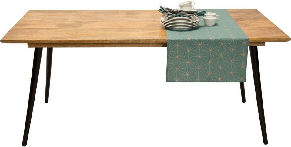 TOM TAILOR HOME Esstisch T-SOHO TABLE LARGE, aus Mangoholz, Breite 180 cm,  Großer Esstisch aus FSC®-zertifiziertem Mangoholz