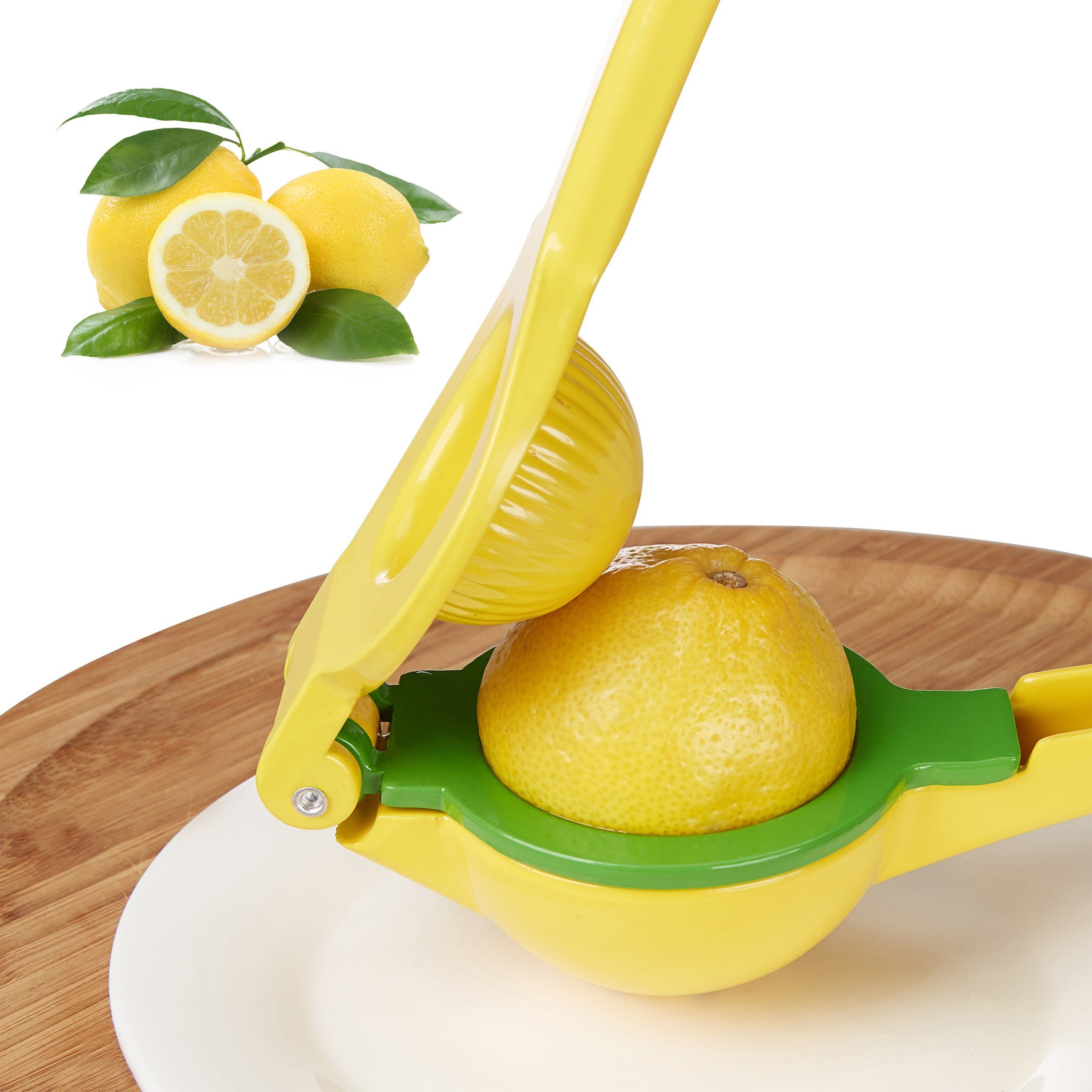 relaxdays 2in1 Zitruspresse Zitruspresse manuell 2 in 1 – Bild 3 von 5