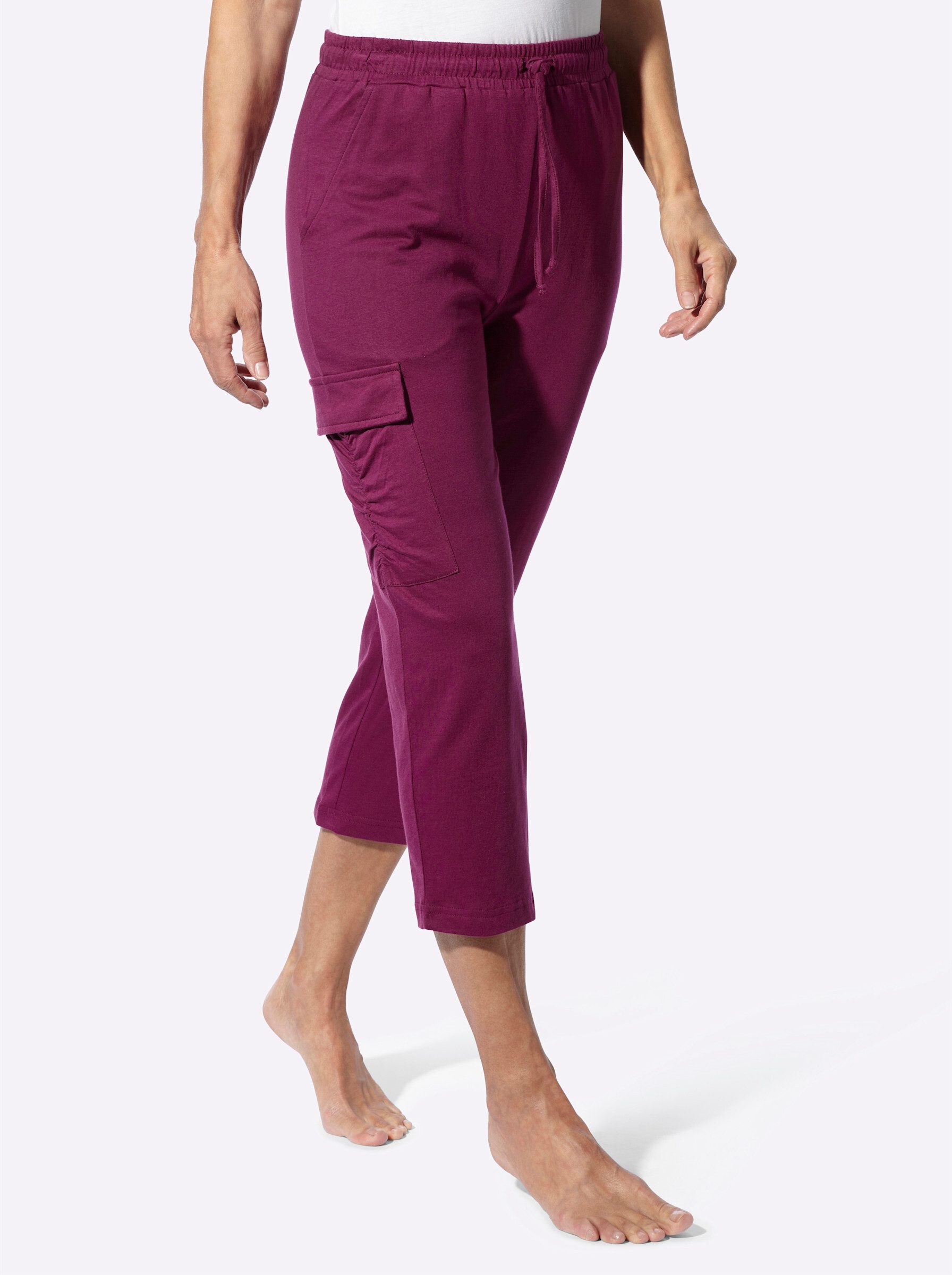 Sieh an! Jogginghose 7/8-Freizeithose