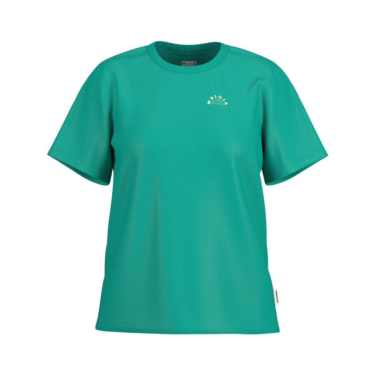 Maloja Kurzarmshirt RuacanaM. Schlichtes Tee-Shirt aus zertifizierter Bio-Baumwolle im Regular Fit