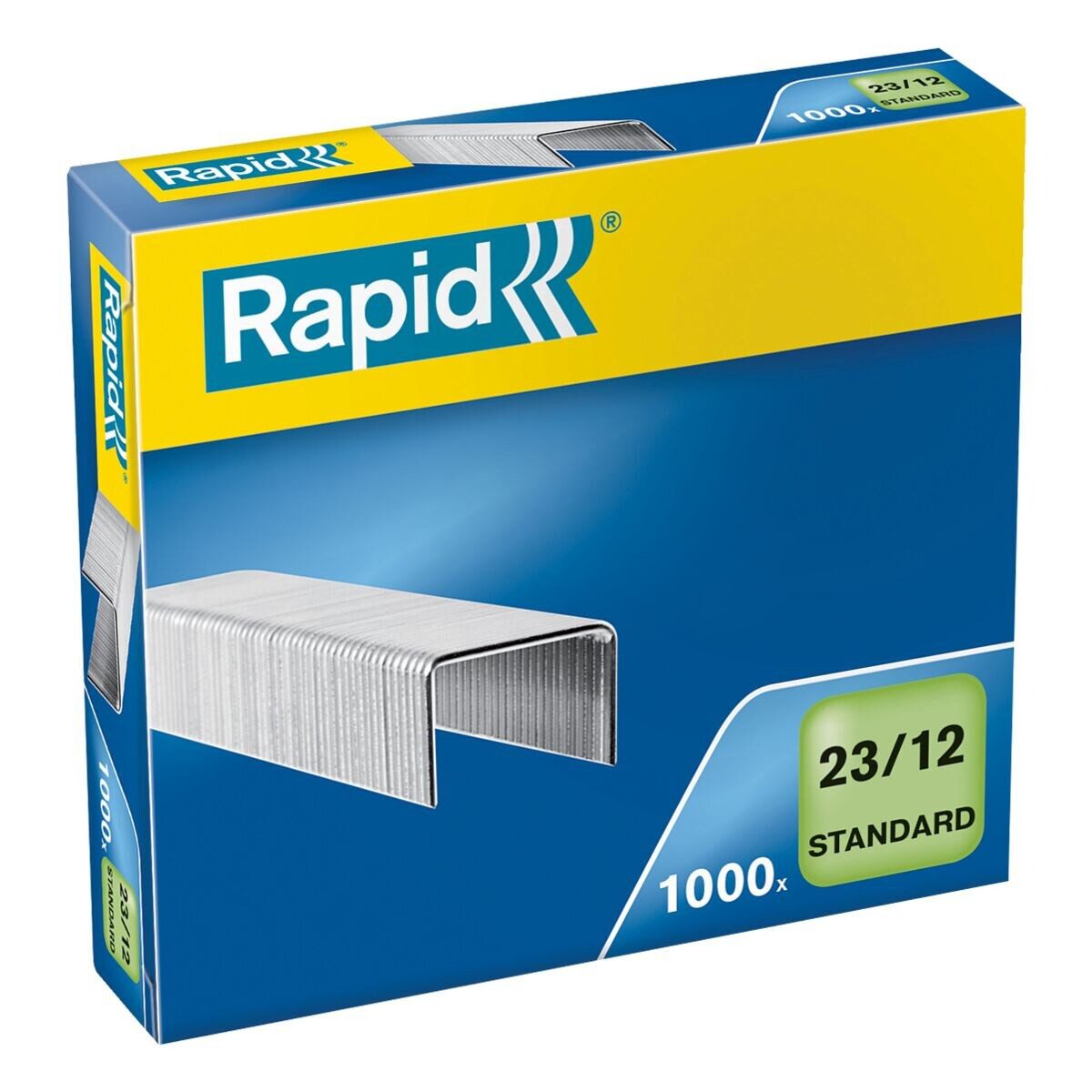 Rapid Heftklammer 23/12, 1.000 Stück/Pack, Heftleistung 90 Blatt