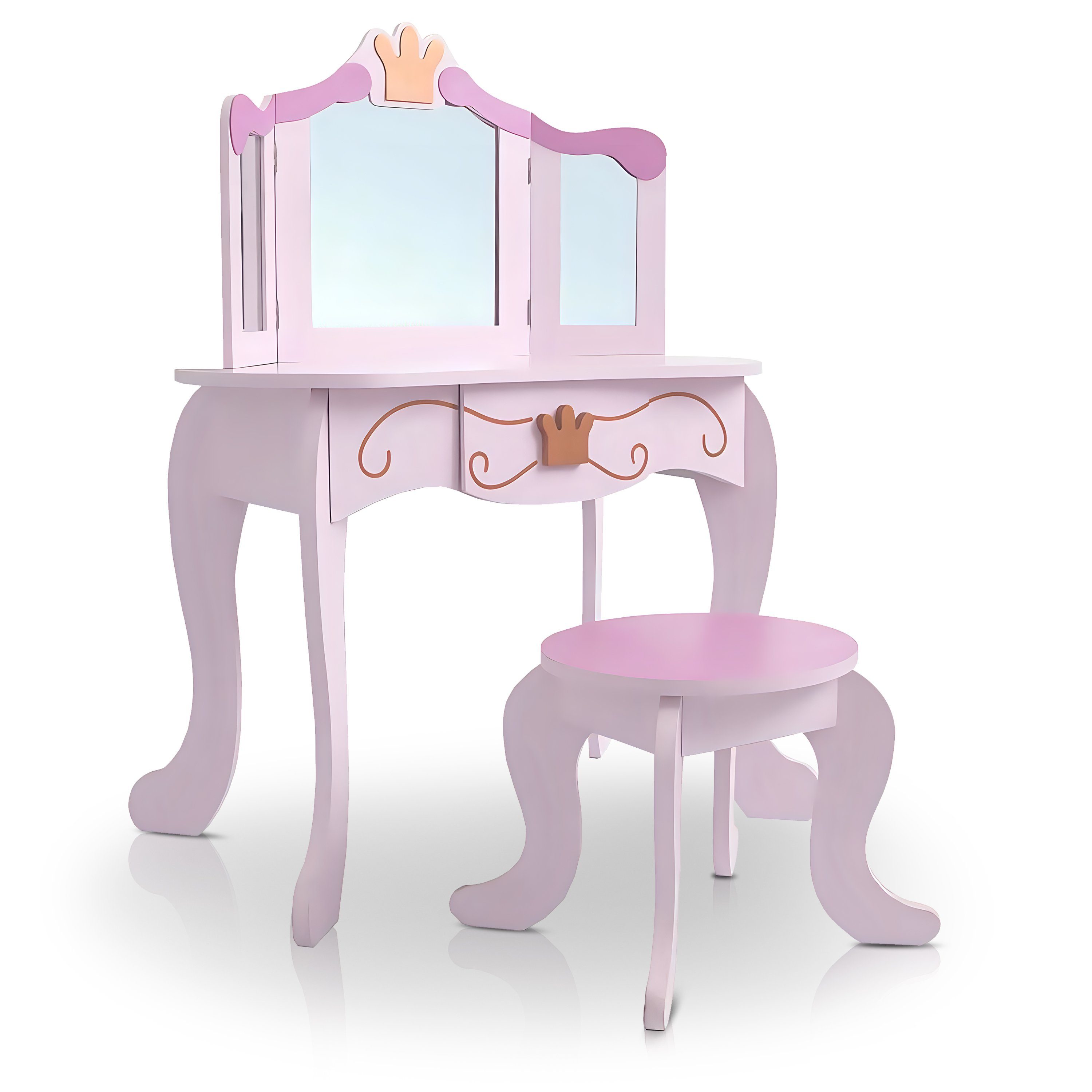 habeig Kindertisch Kindertisch Prinzessin Schminktisch Frisiertisch günstig online kaufen