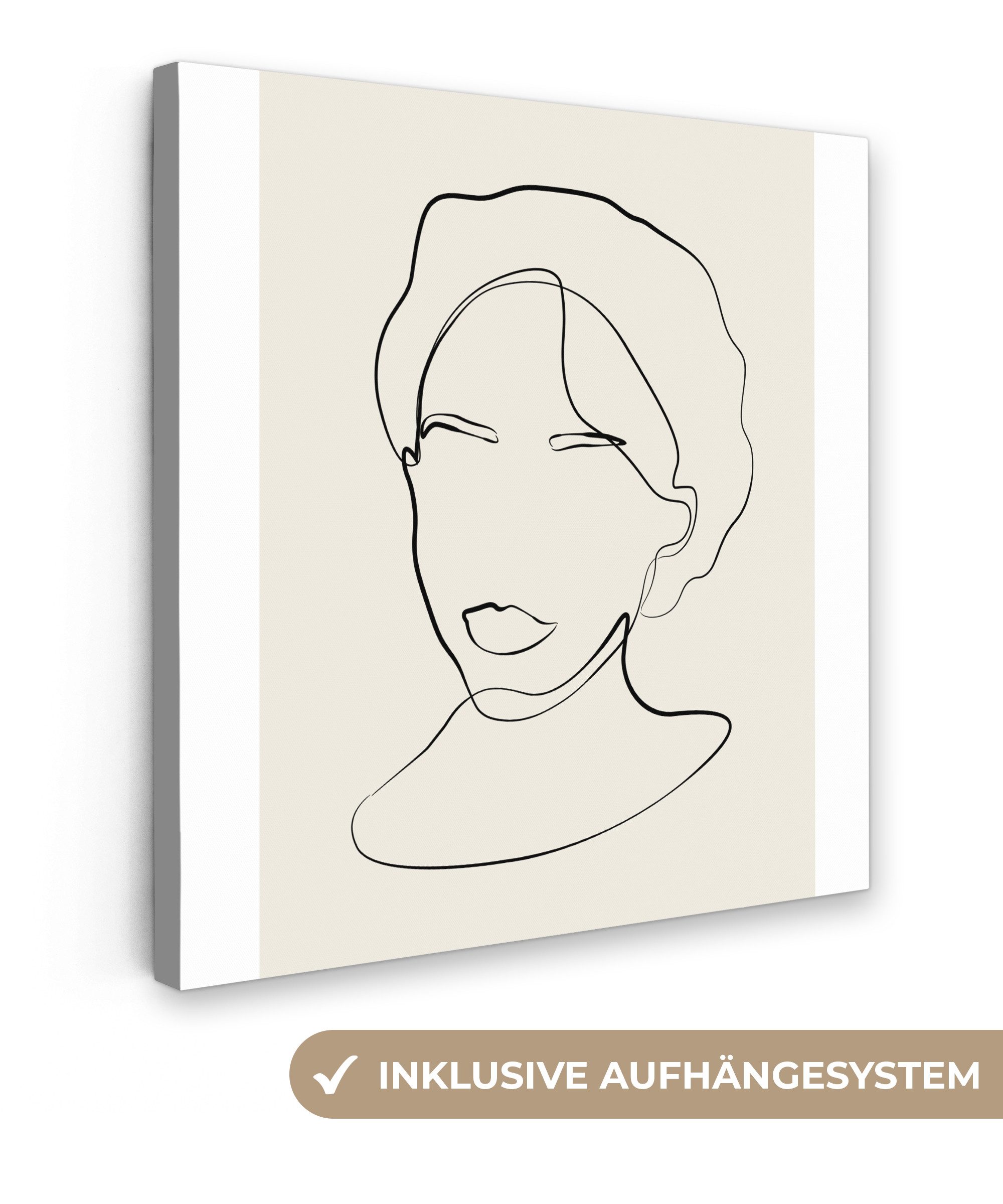 OneMillionCanvasses® Leinwandbild Text - Zitate - günstig online kaufen