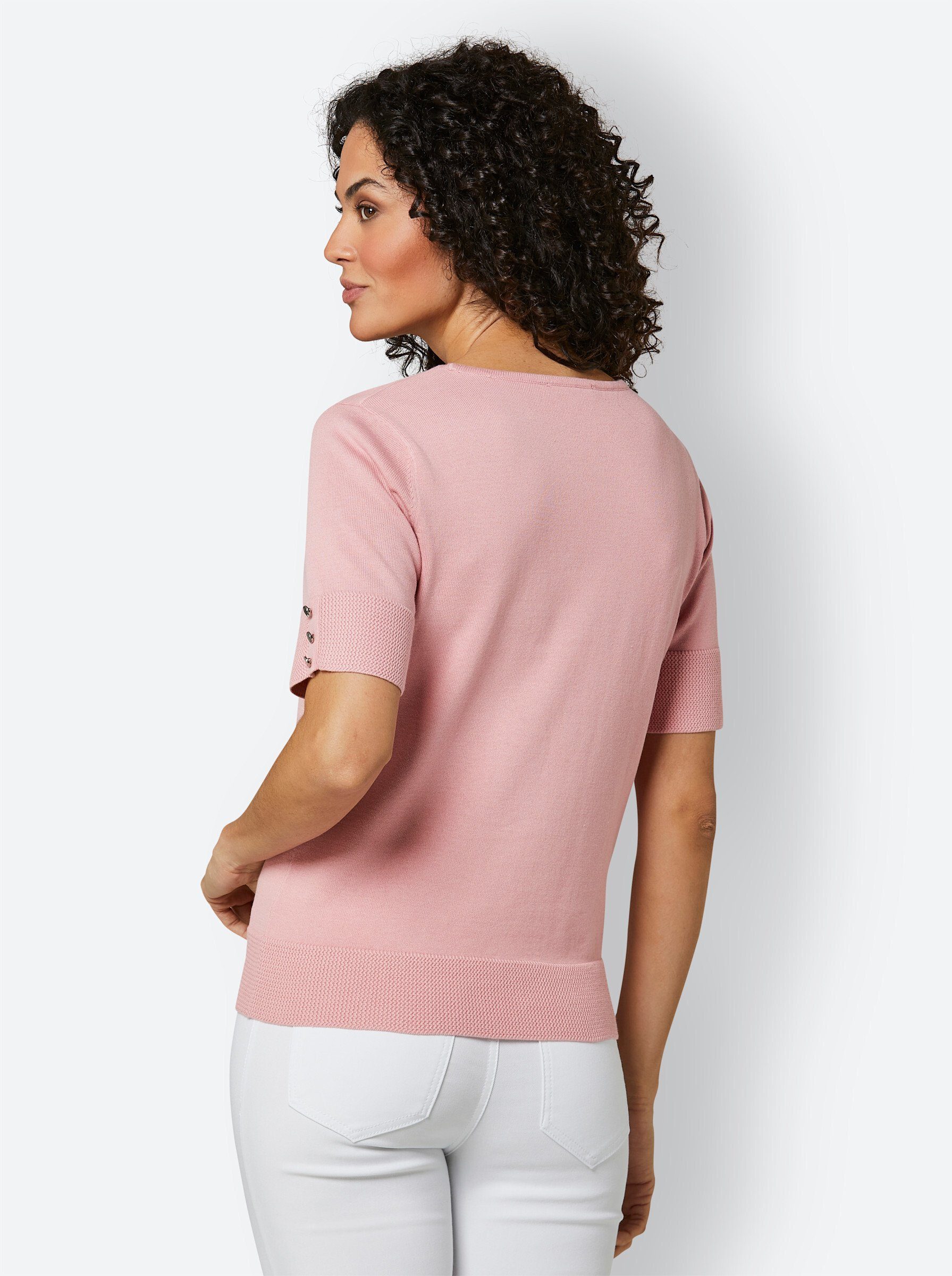 creation L Strickpullover Baumwoll-Pullover, 100% mercerisierte