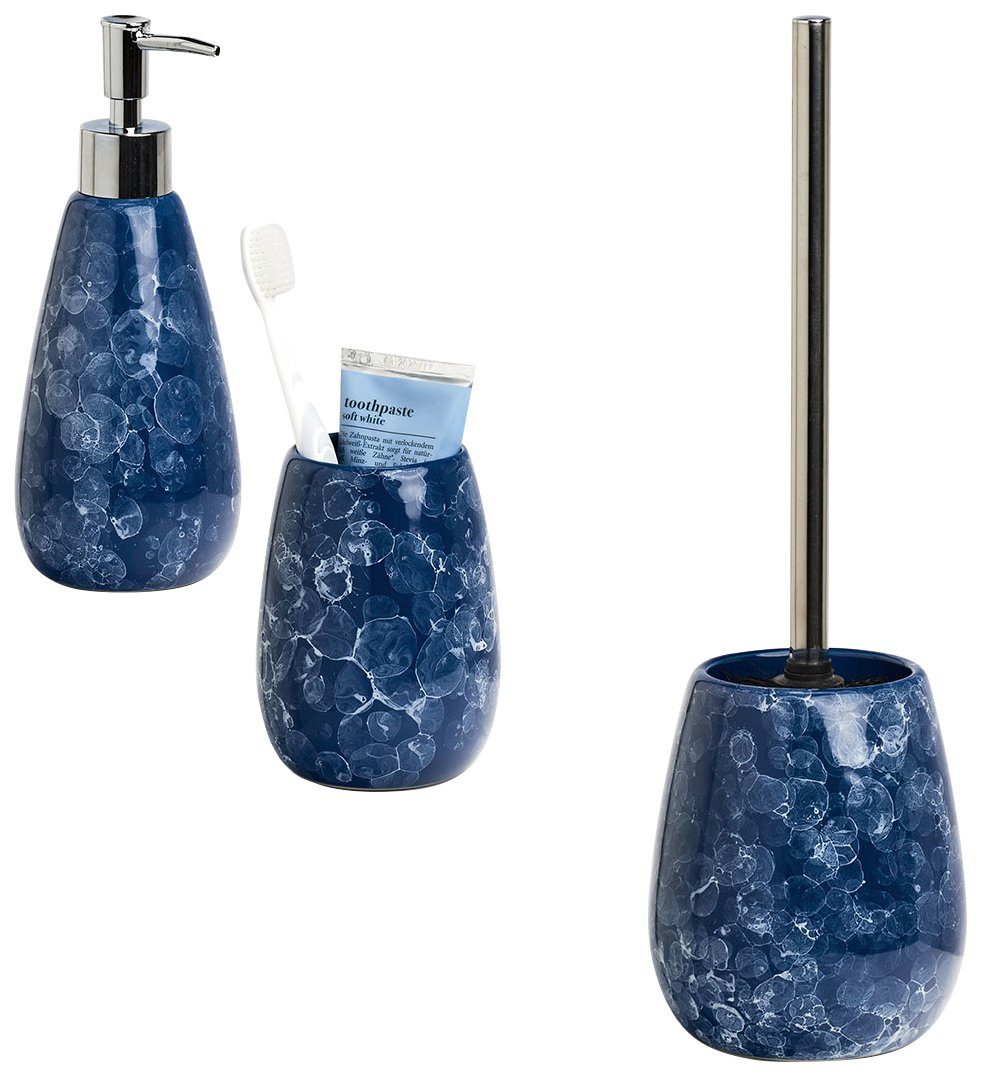 Present Blue Marble Zeller WC-Reinigungsbürste