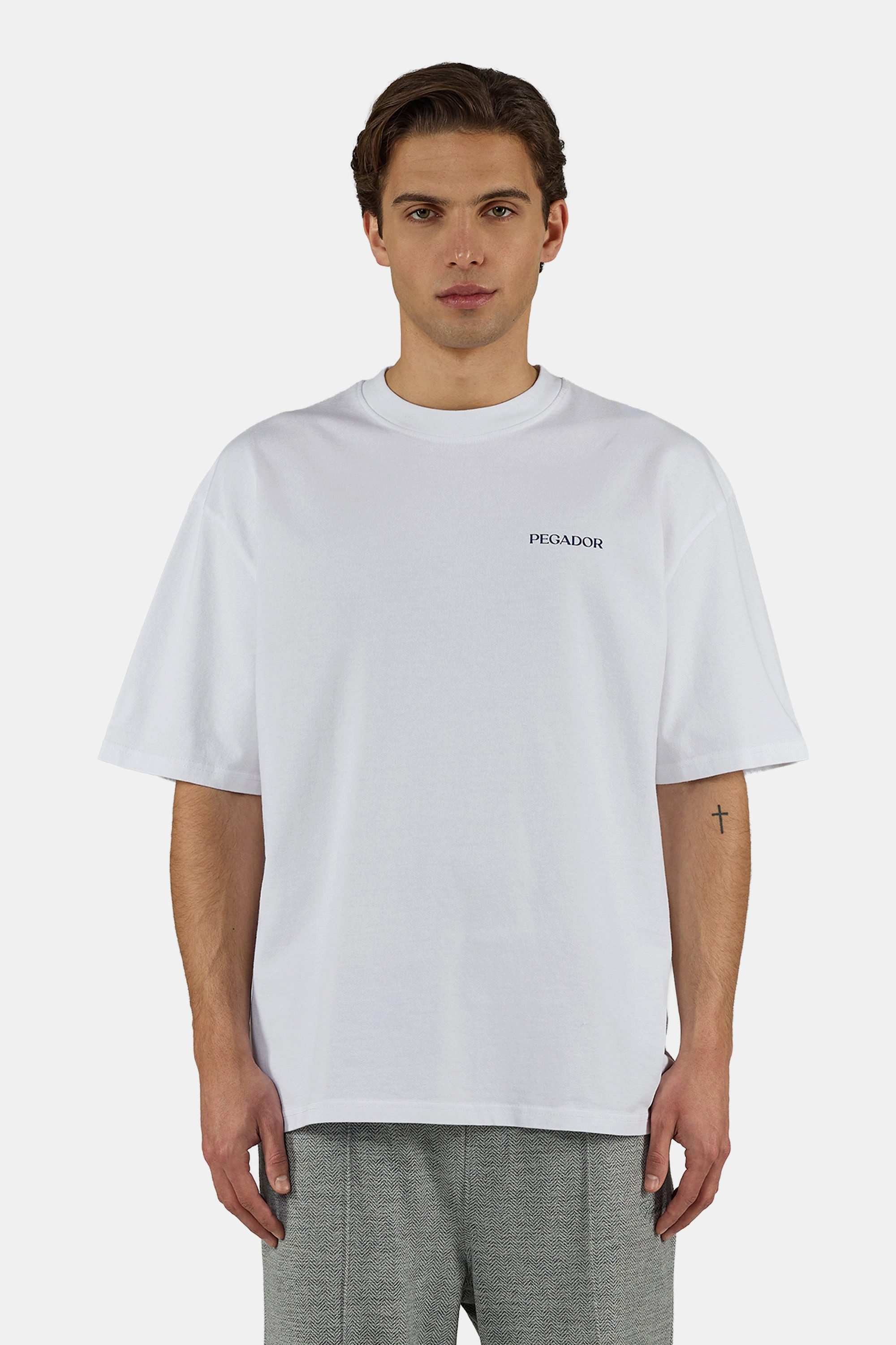 PEGADOR T-Shirt Frombork Oversized Tee Baumwolle, oversize