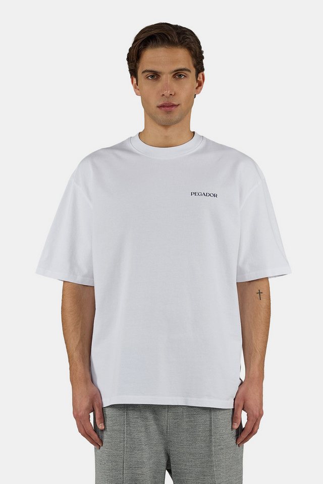 PEGADOR T-Shirt Frombork Oversized Tee Baumwolle, oversize
