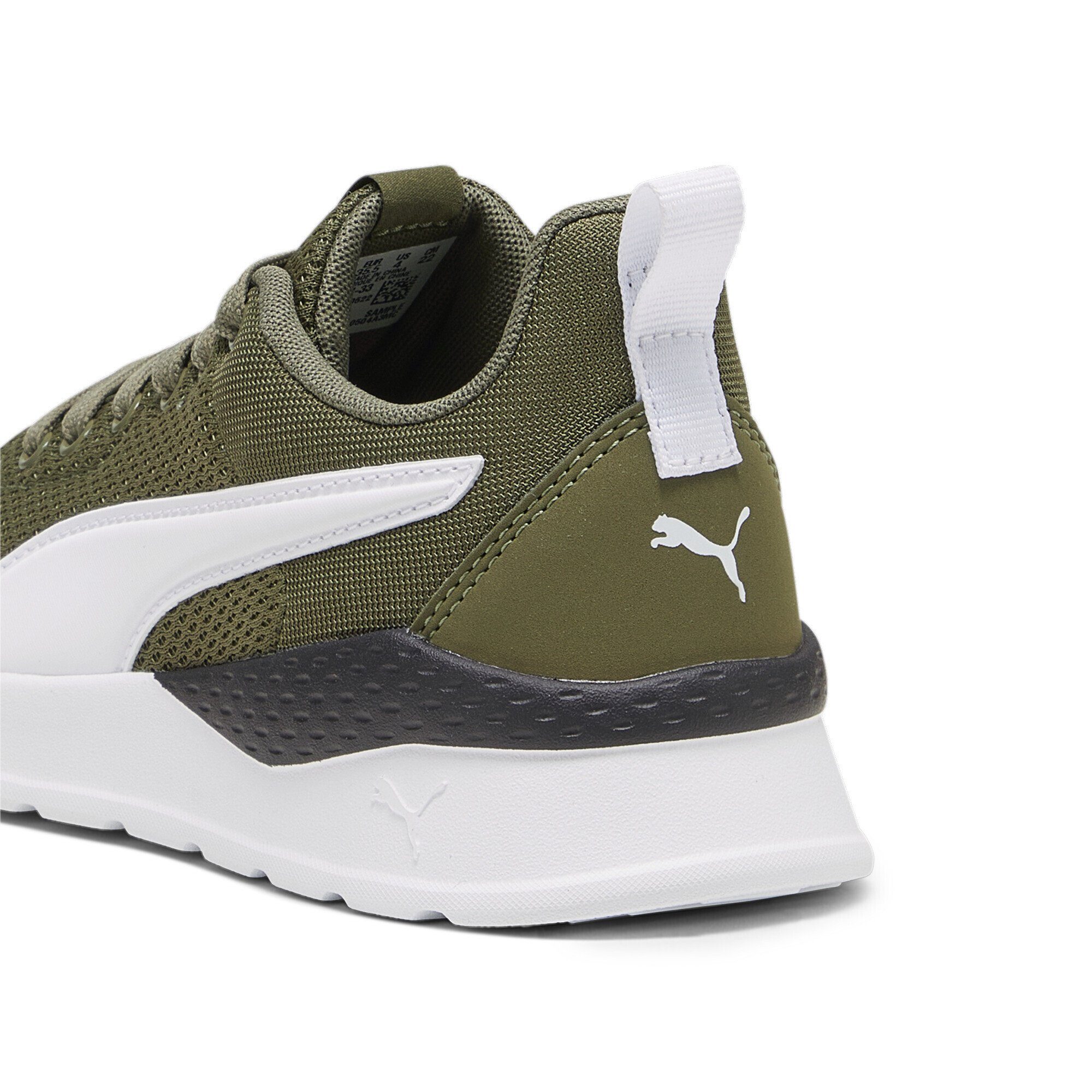 PUMA Anzarun Lite Sneakers Jugendliche Drab White Laufschuh Green Olive