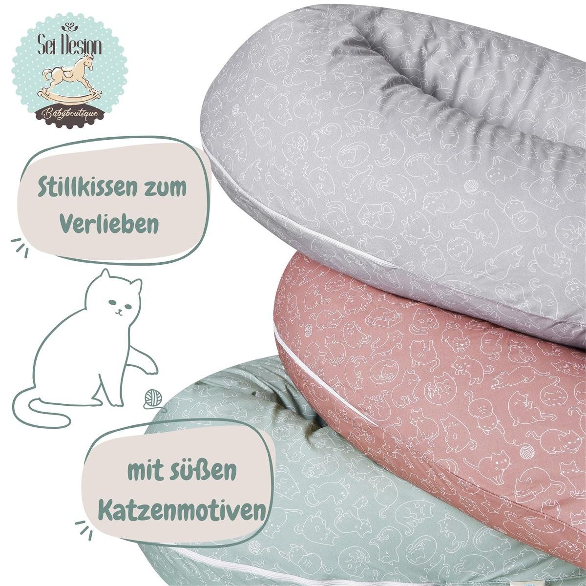 SEI Design Stillkissen Stillkissen XXL Mikroperlen Seitenschläferkissen Bab günstig online kaufen