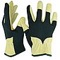 Navaris Lederhandschuhe 1 Paar M Gartenhandschuhe aus Spaltleder - für Damen und Herren - Leder Arbeitshandschuhe Handschuhe für leichte Gartenarbeit, Bild 1
