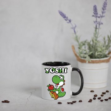 Youth Designz Tasse »Yoshi Kaffeetasse Geschenk mit trendigem Logo Print«, Keramik