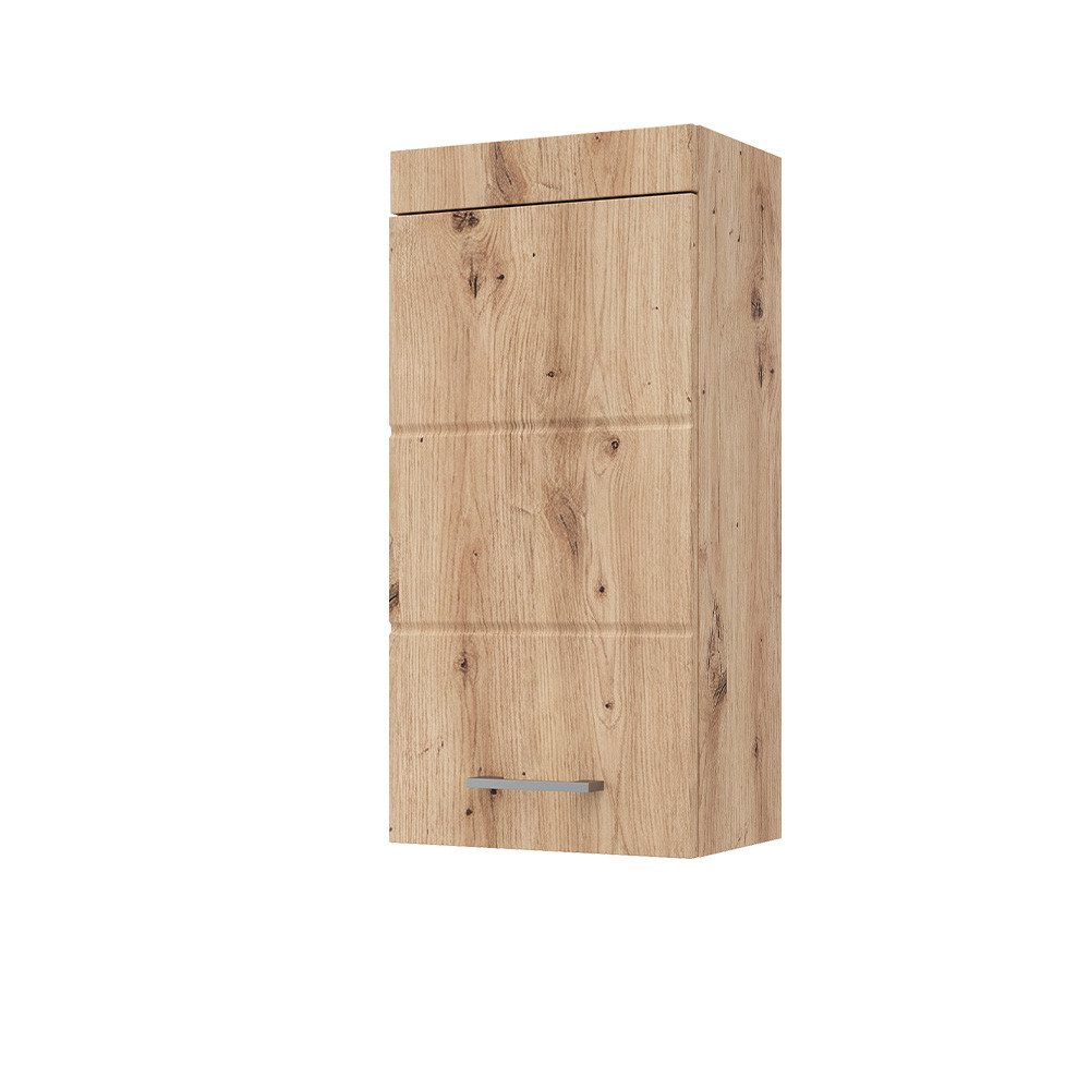 Vicco Hängeschrank Luna, Eiche, 37 x 77 cm (1-St., Badschrank)