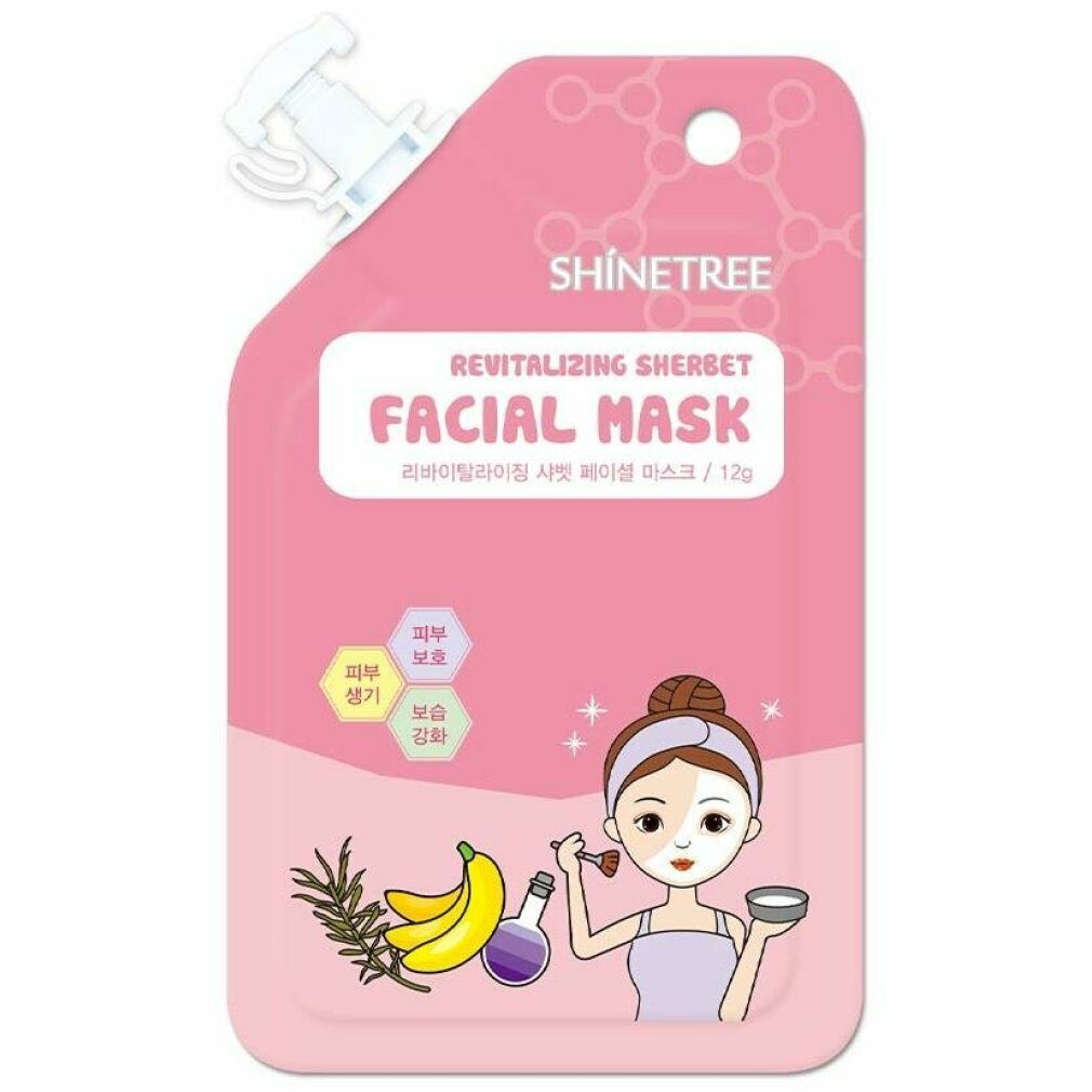 Shinetree Gesichtsmaske Sherbet Revitalizing Facial Mask 12g