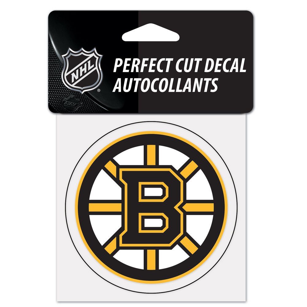 Bruins NHL Aufkleber 10x10cm Wanddekoobjekt Boston WinCraft