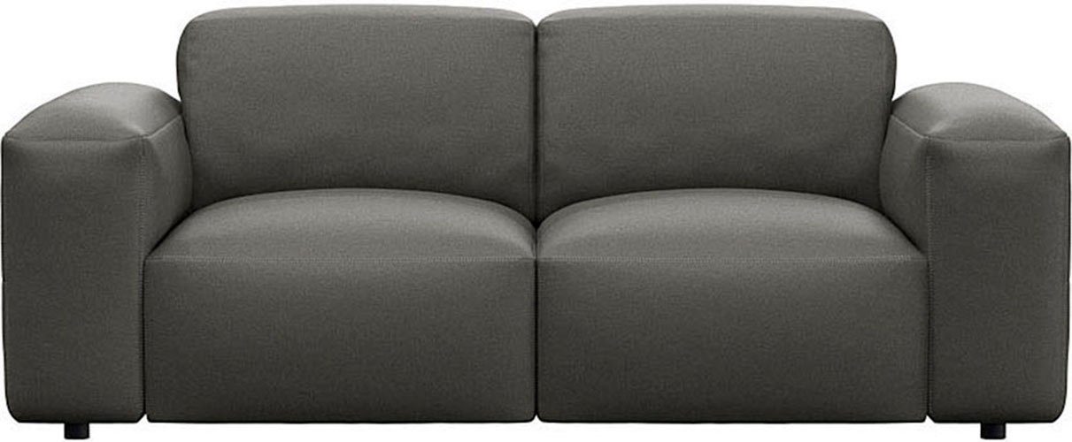 FLEXLUX 2-Sitzer Lucera Sofa, super bequem durch hochwertigen Sitzaufbau mit Kaltschaum, Designsofa, modern & anschmiegsam