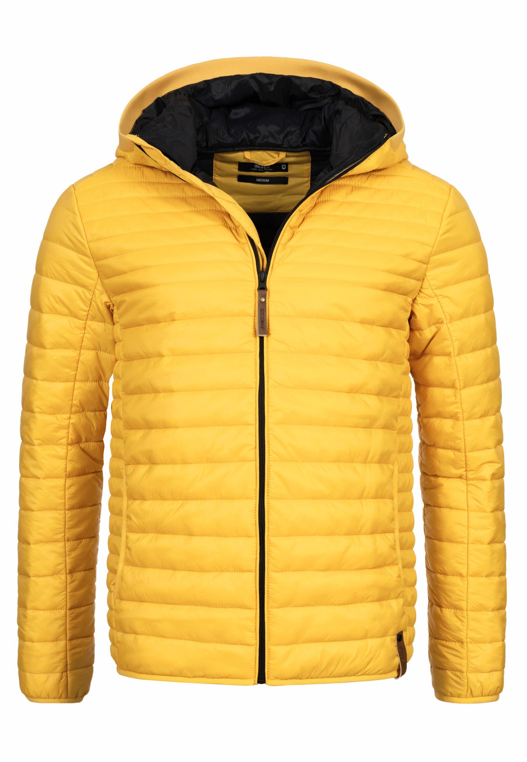 Indicode Golden Bowers Steppjacke Yellow