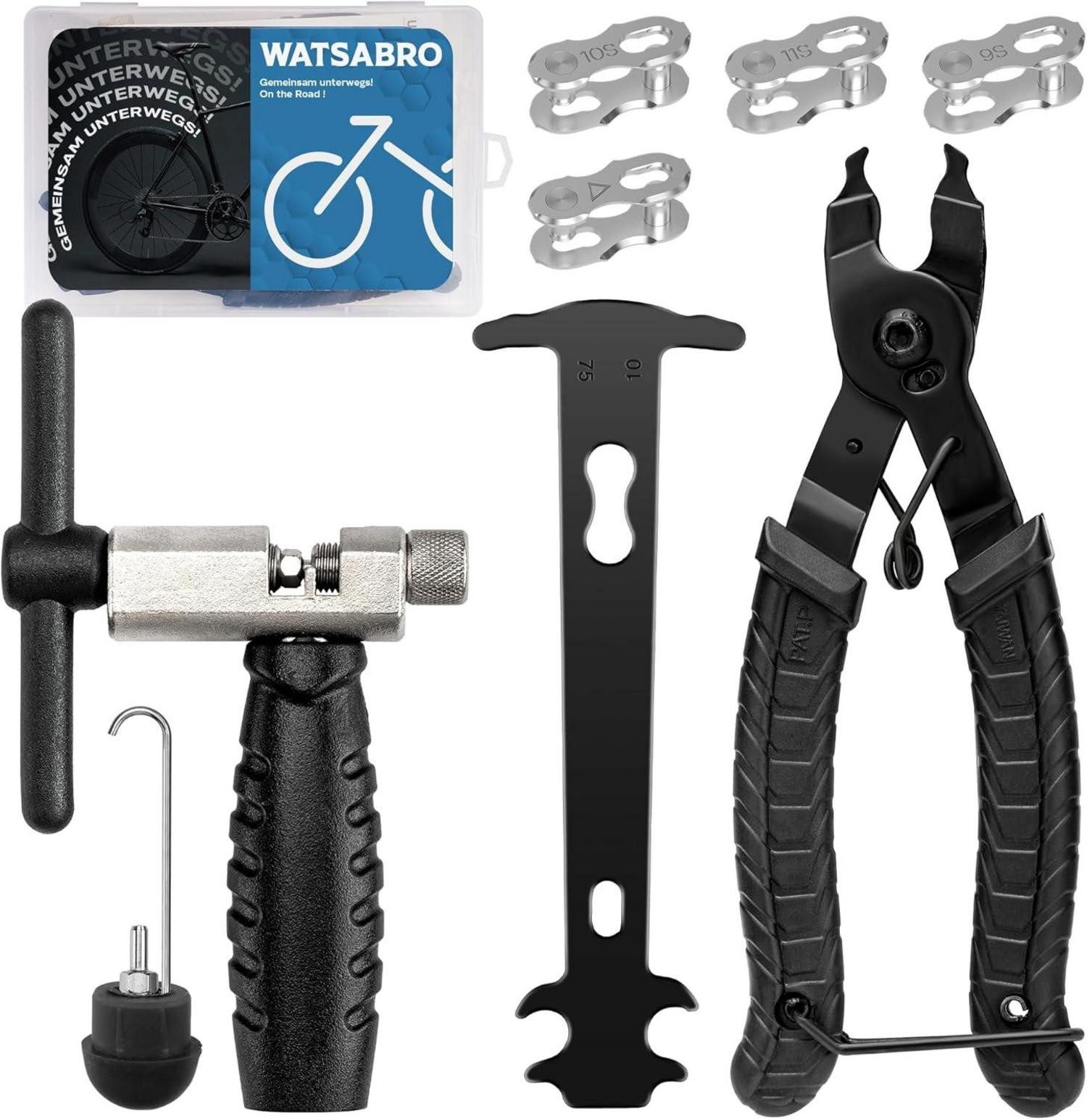 Fahrradständer Fahrrad Kettennieter Set 6-12 Fach Reparatur Werkzeug Kit