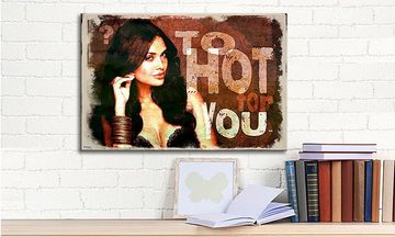 WandbilderXXL Leinwandbild To Hot For You, erotisch (1 St), Wandbild,in 6 Größen erhältlich