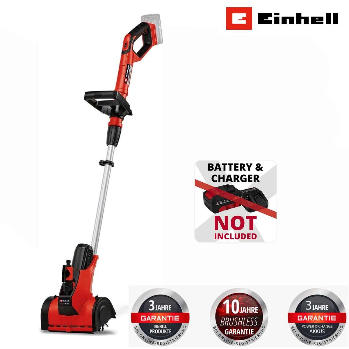 Einhell Akku-Oberflächenbürste Oberflächenbürste PICOBELLA 18V Solo PCX inkl. Bürste MEDIUM