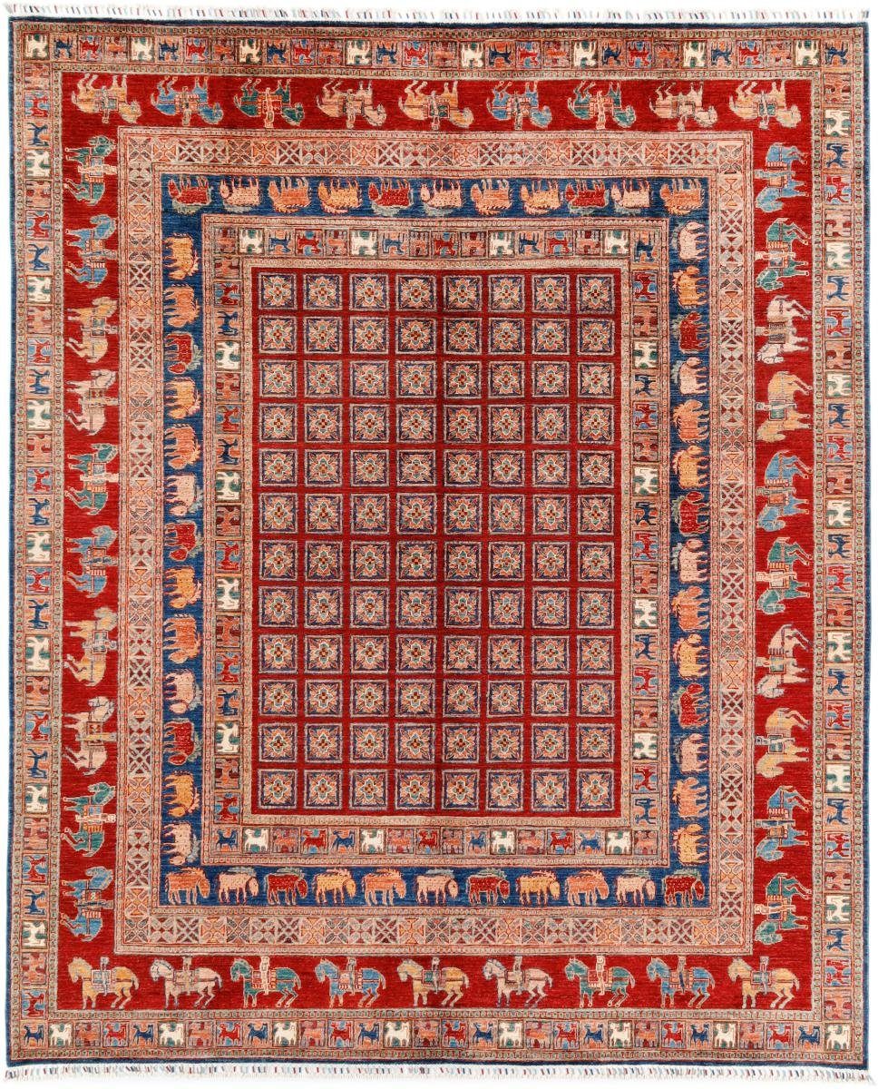Orientteppich Arijana Shaal 246x300 Handgeknüpfter Orientteppich, Nain Trading, rechteckig, Höhe: 5 mm